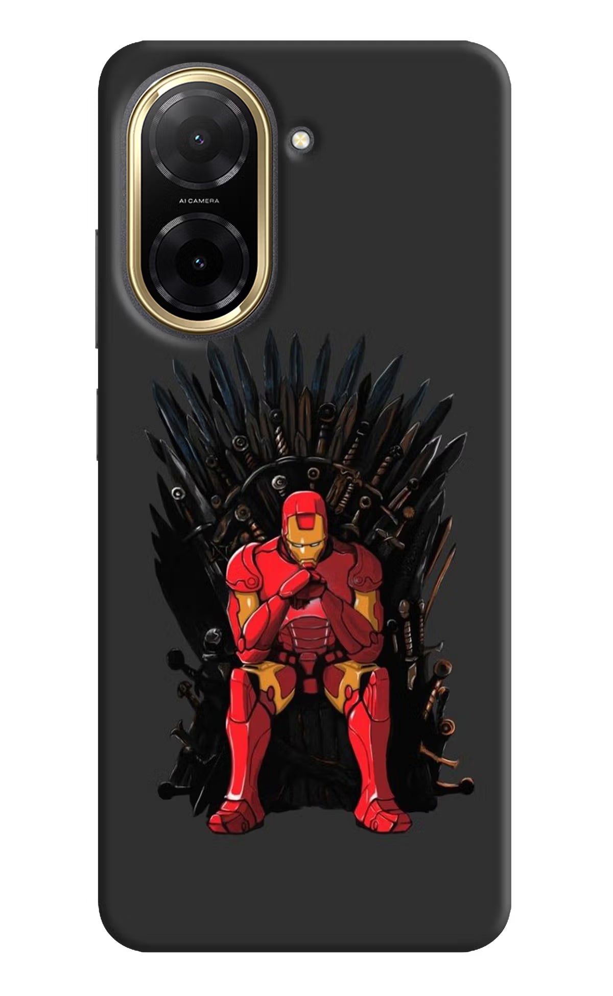 Ironman Throne Redmi A5 Back Cover - Ironman Throne Redmi A5 Back Cover Ironman Throne Redmi A5 Back Cover