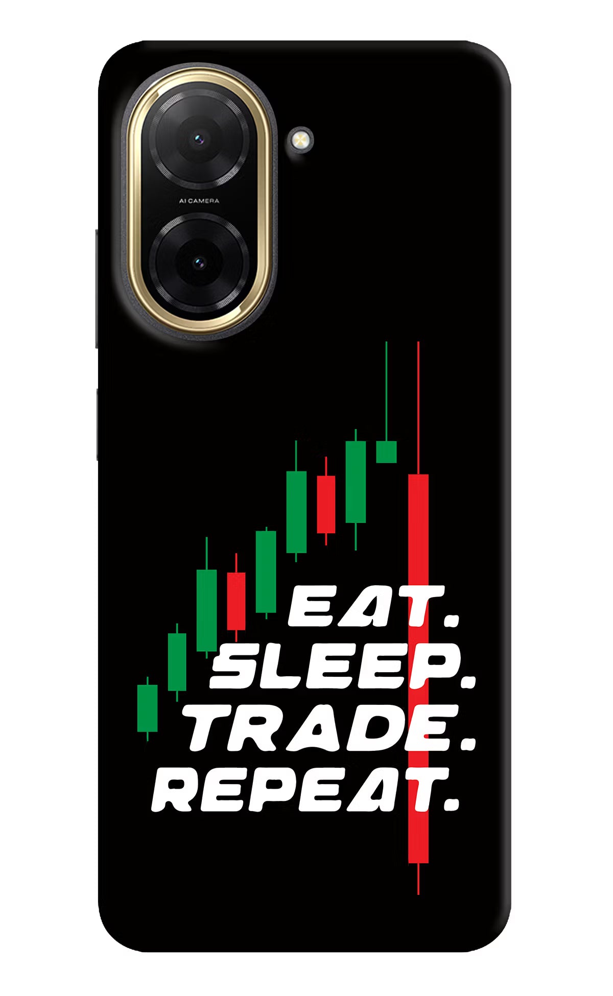 Eat Sleep Trade Repeat Redmi A5 Back Cover - Eat Sleep Trade Repeat Redmi A5 Back Cover Eat Sleep Trade Repeat Redmi A5 Back Cover