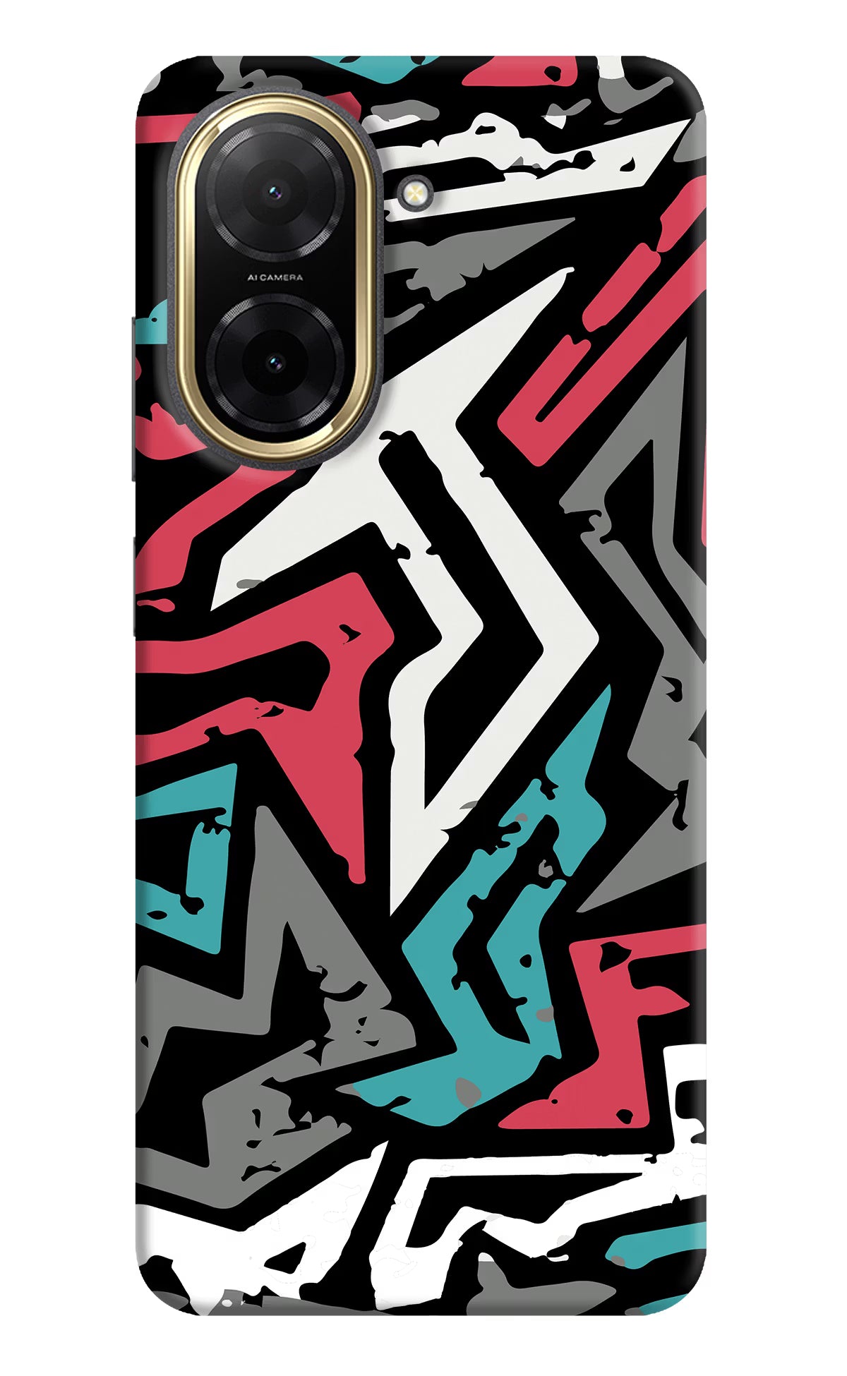 Geometric Graffiti Redmi A5 Back Cover - Geometric Graffiti Redmi A5 Back Cover Geometric Graffiti Redmi A5 Back Cover