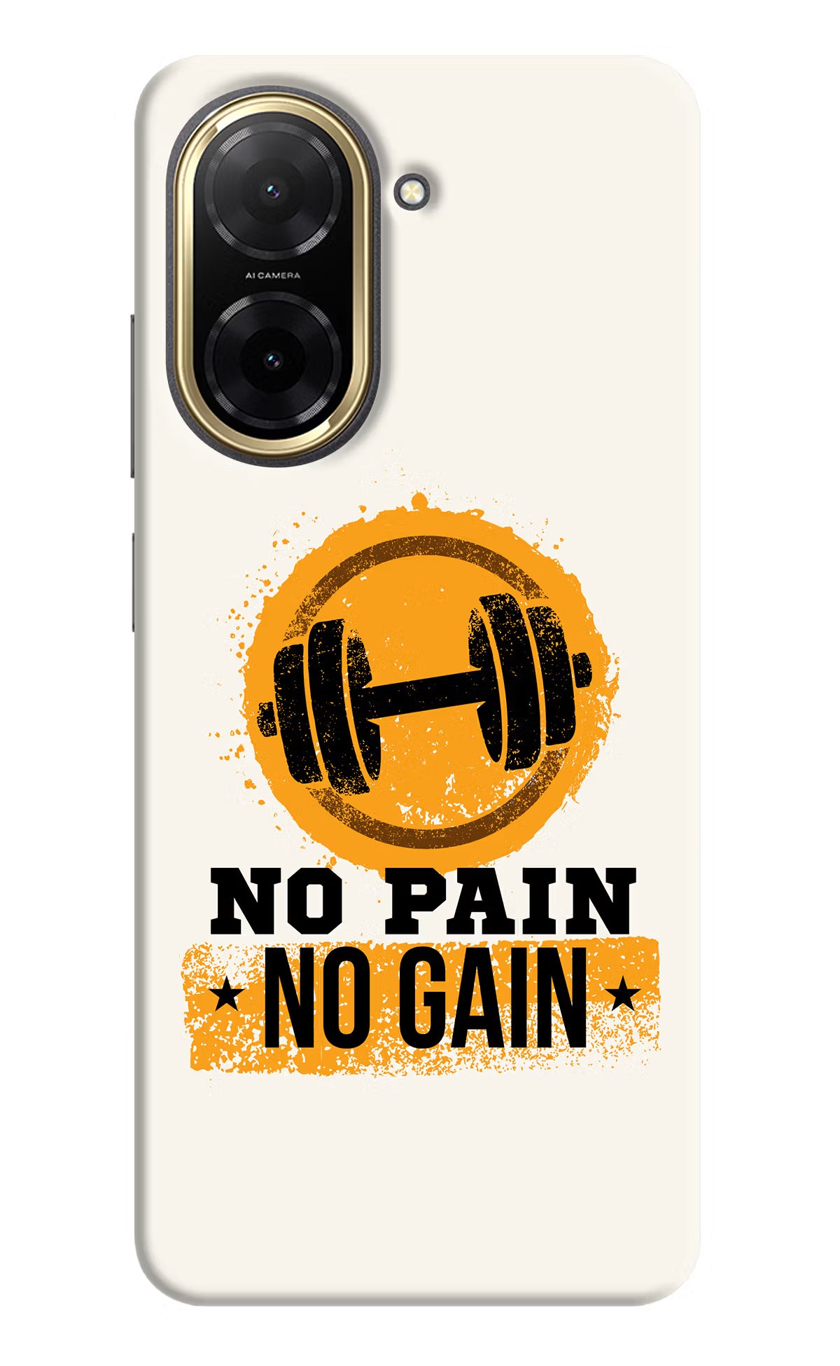 No Pain No Gain Redmi A5 Back Cover - No Pain No Gain Redmi A5 Back Cover No Pain No Gain Redmi A5 Back Cover
