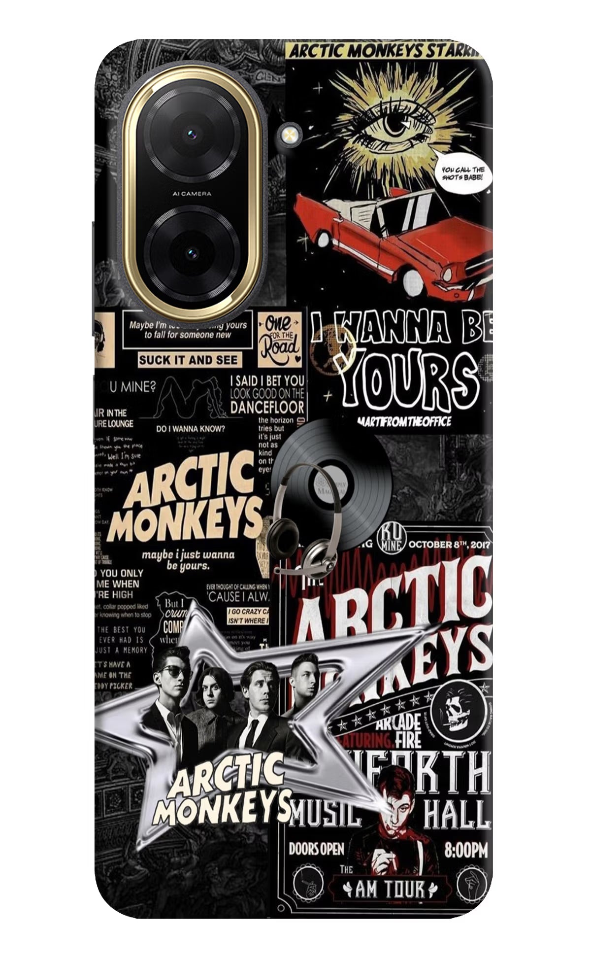 Arctic Monkeys Redmi A5 Back Cover - Arctic Monkeys Redmi A5 Back Cover Arctic Monkeys Redmi A5 Back Cover