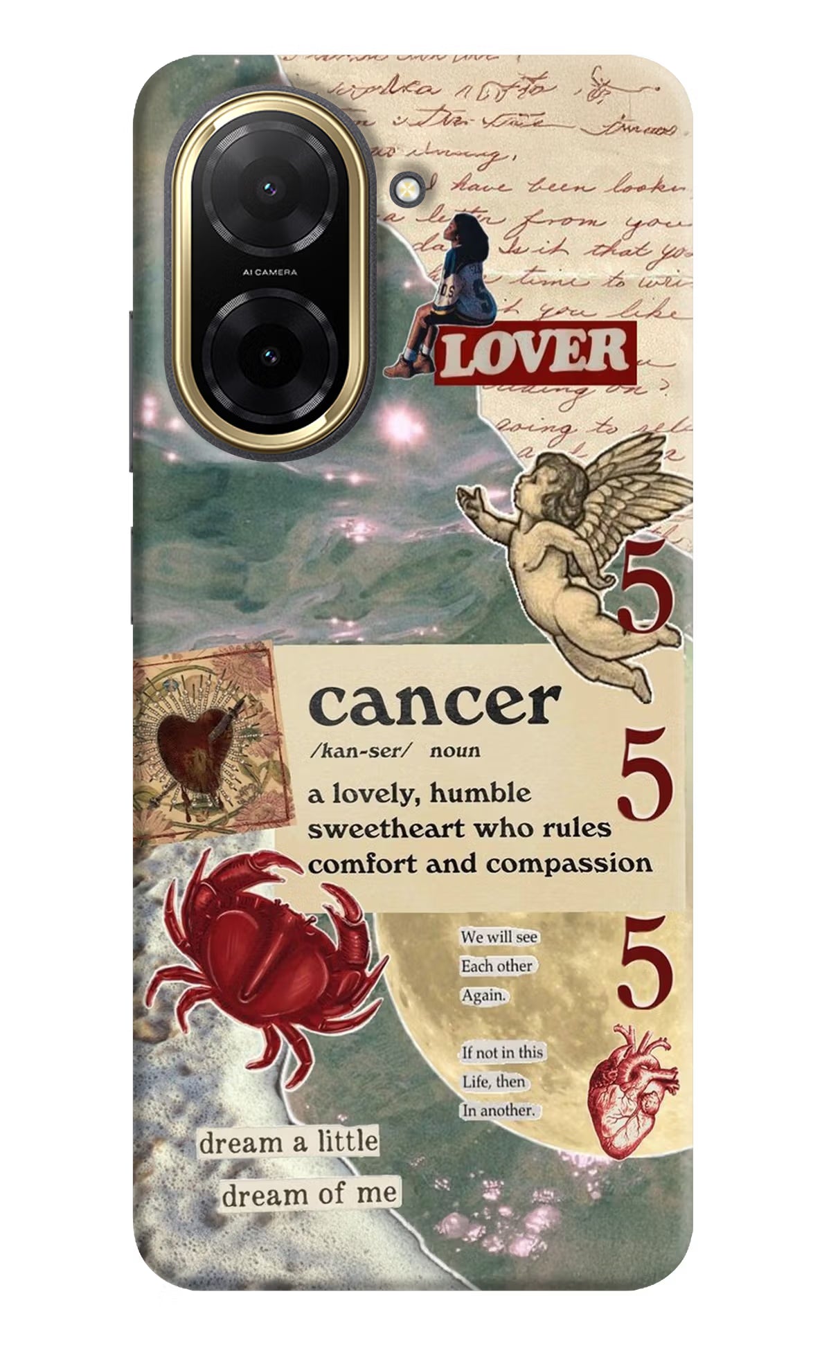 Cancer Zodiac Redmi A5 Back Cover - Cancer Zodiac Redmi A5 Back Cover Cancer Zodiac Redmi A5 Back Cover