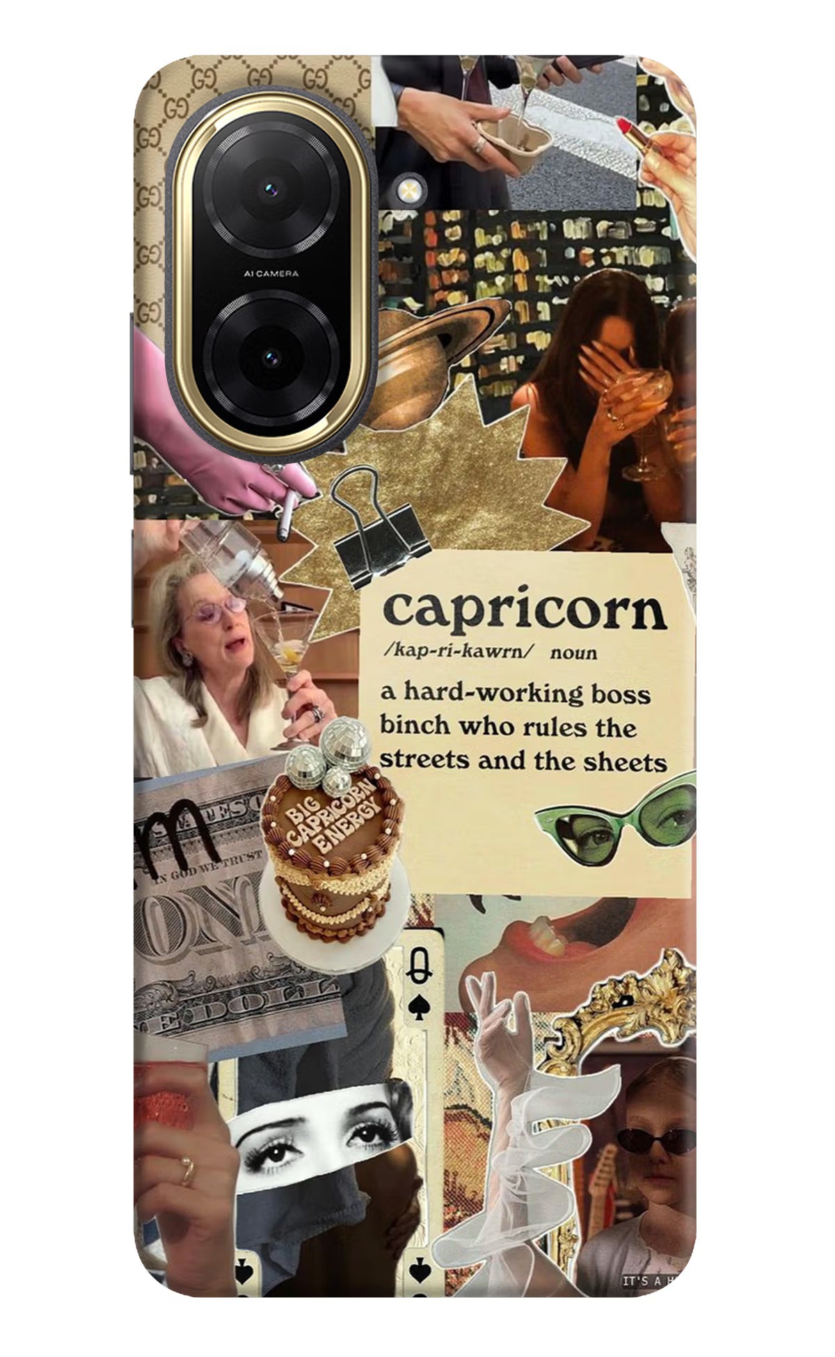 Capricorn Zodiac Redmi A5 Back Cover - Capricorn Zodiac Redmi A5 Back Cover Capricorn Zodiac Redmi A5 Back Cover