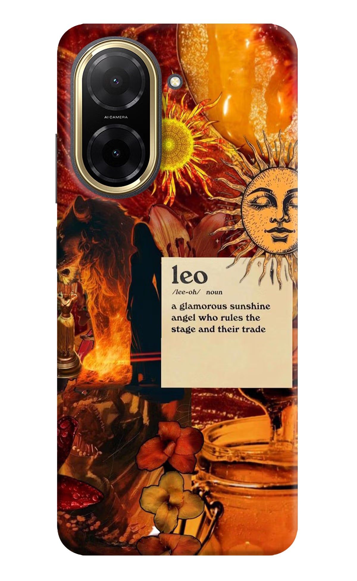 Leo Zodiac Redmi A5 Back Cover - Leo Zodiac Redmi A5 Back Cover Leo Zodiac Redmi A5 Back Cover