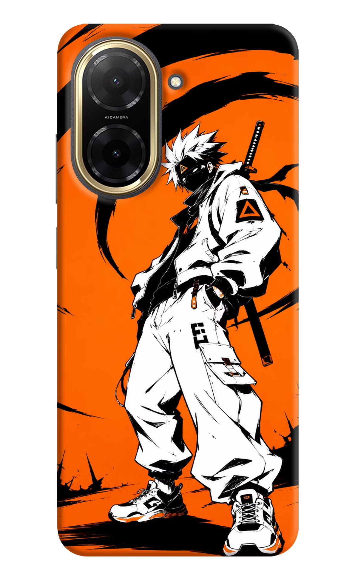 Street Samurai Redmi A5 Back Cover - Street Samurai Redmi A5 Hard Case Back Cover by Casekaro Street Samurai Redmi A5 Hard Case Back Cover by Casekaro