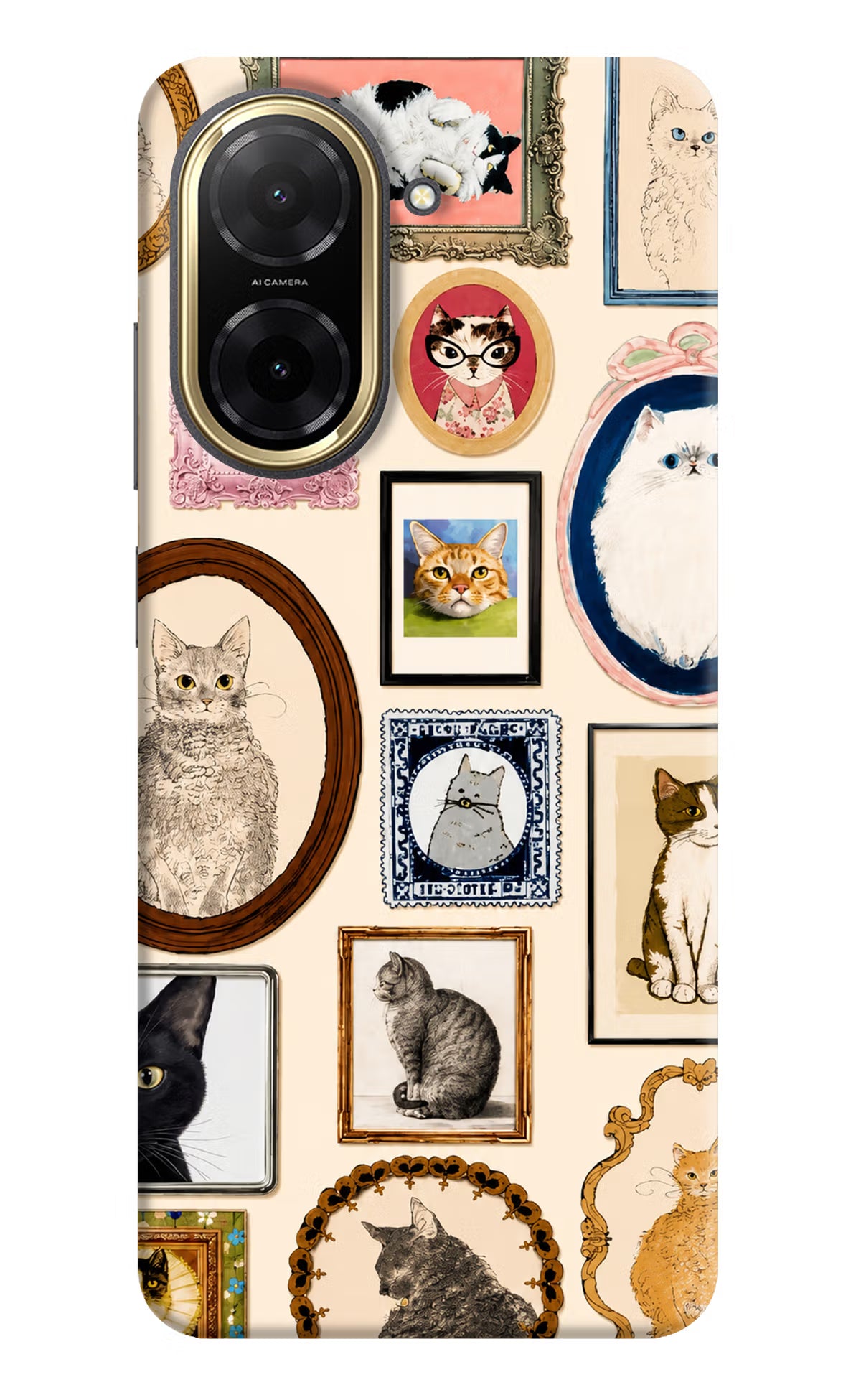 Mirror Cats Redmi A5 Back Cover - Mirror Cats Redmi A5 Back Cover Mirror Cats Redmi A5 Back Cover