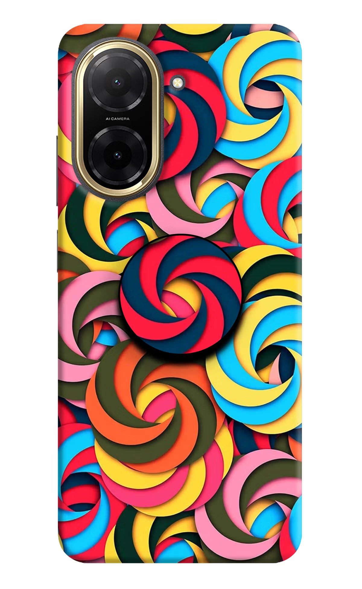 Spiral Pattern Redmi A5 Pop Case - Spiral Pattern Redmi A5 Pop Case Spiral Pattern Redmi A5 Pop Case