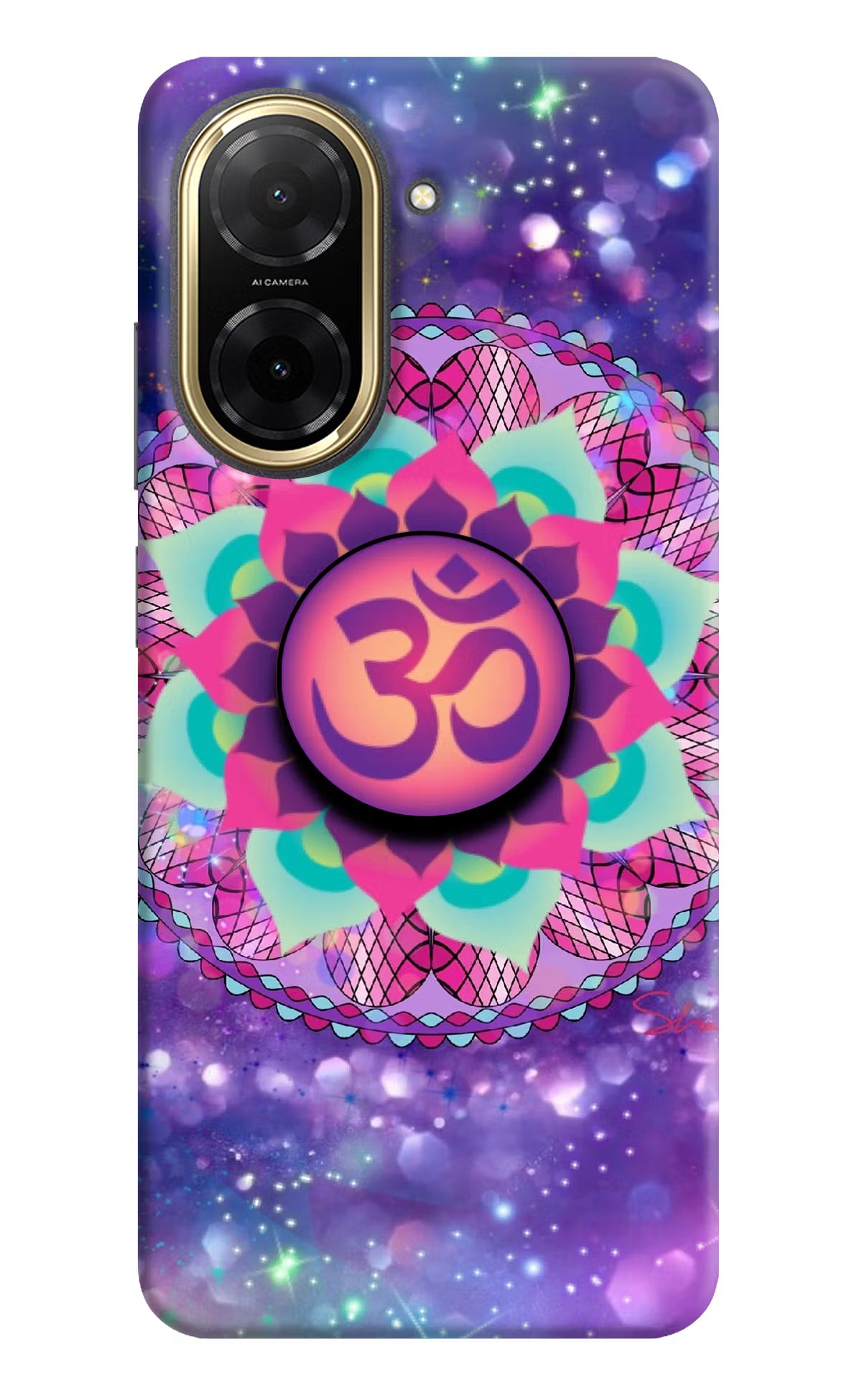 Om Purple Redmi A5 Pop Case - Om Purple Redmi A5 Pop Case Om Purple Redmi A5 Pop Case