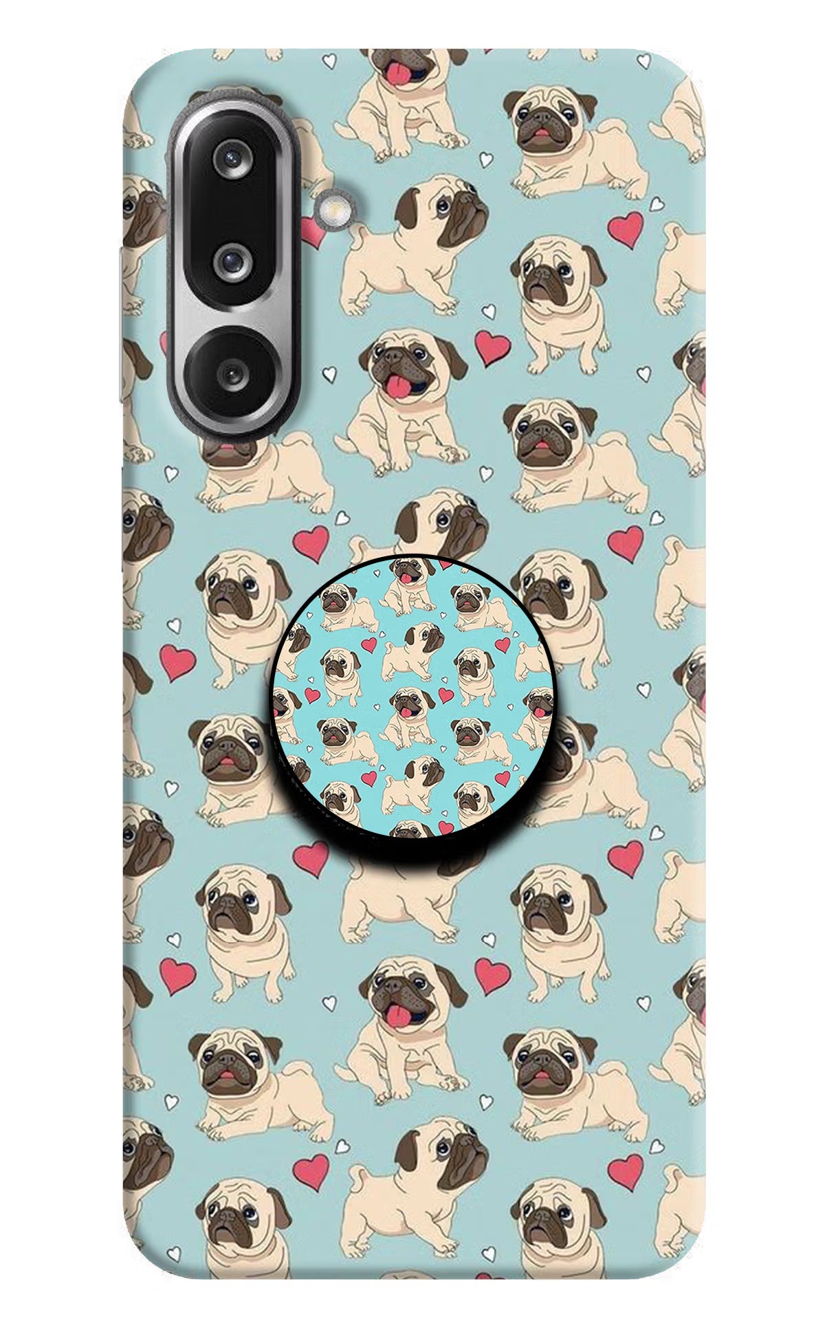 Pug Dog Samsung F36 5G Pop Case - Pug Dog Samsung F36 5G Pop Case Pug Dog Samsung F36 5G Pop Case