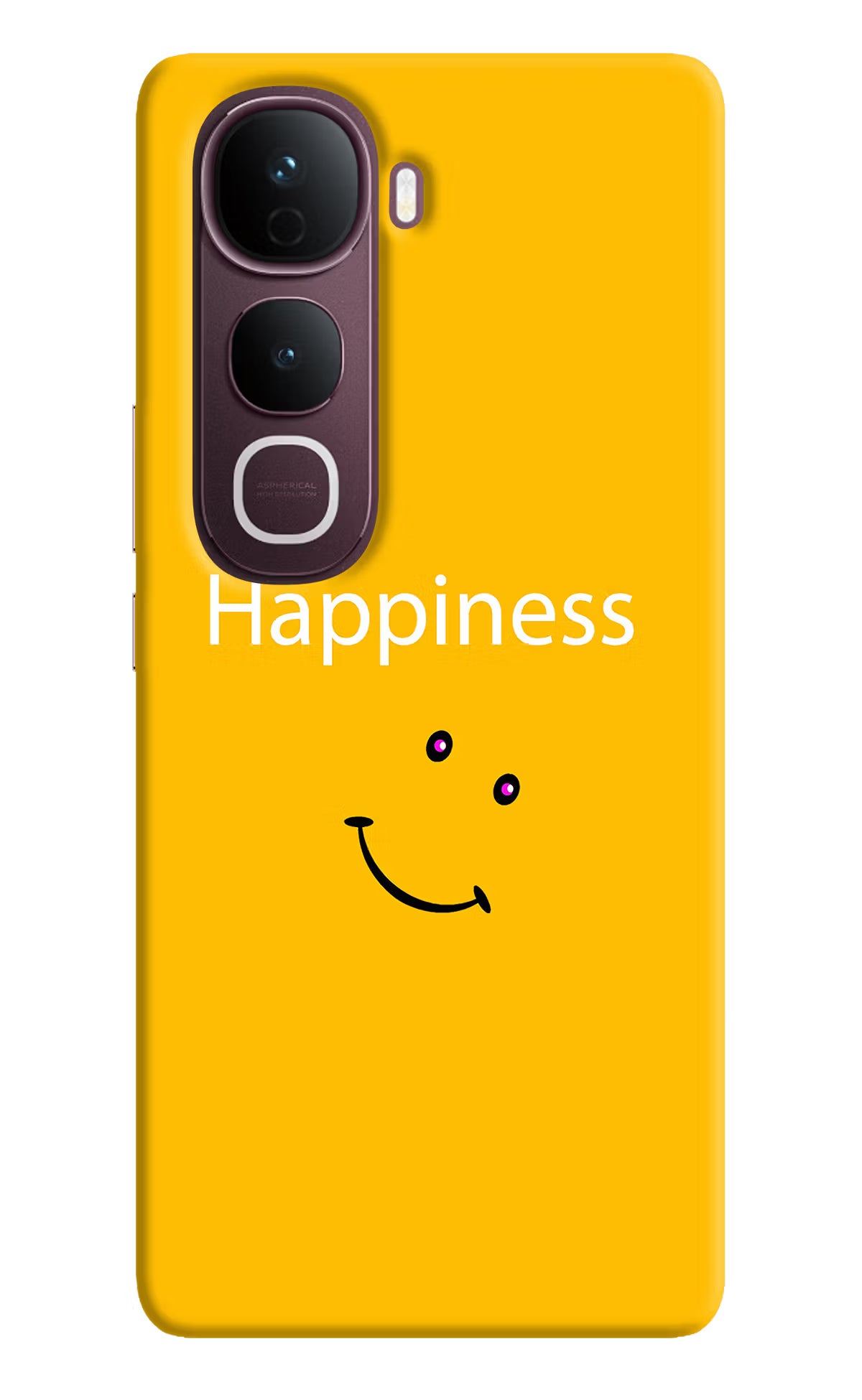 Happiness With Smiley Vivo Y400 Pro 5G Back Cover - Happiness With Smiley Vivo Y400 Pro 5G Back Cover Happiness With Smiley Vivo Y400 Pro 5G Back Cover