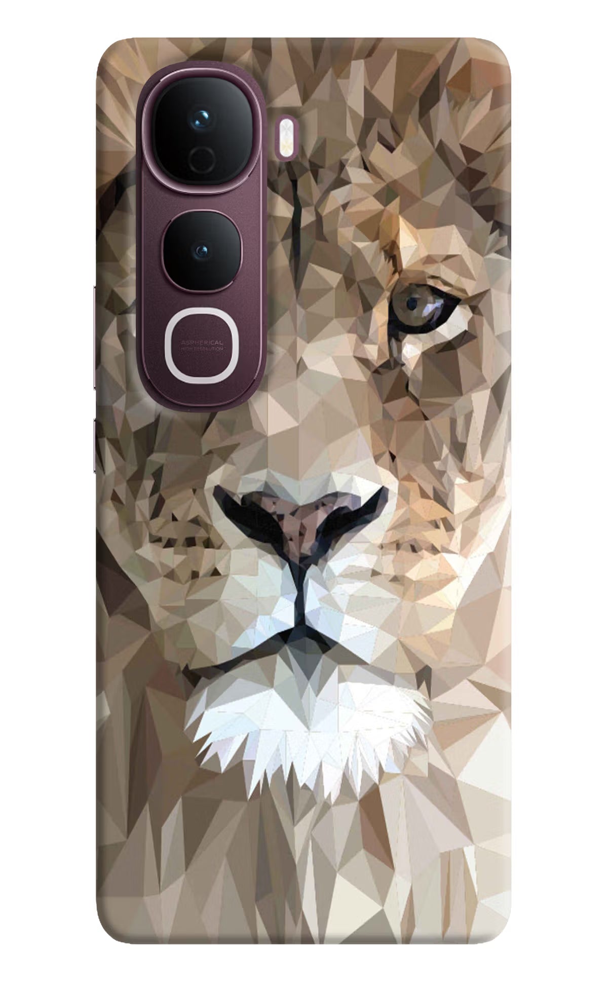 Lion Art Vivo Y400 Pro 5G Back Cover - Lion Art Vivo Y400 Pro 5G Back Cover Lion Art Vivo Y400 Pro 5G Back Cover