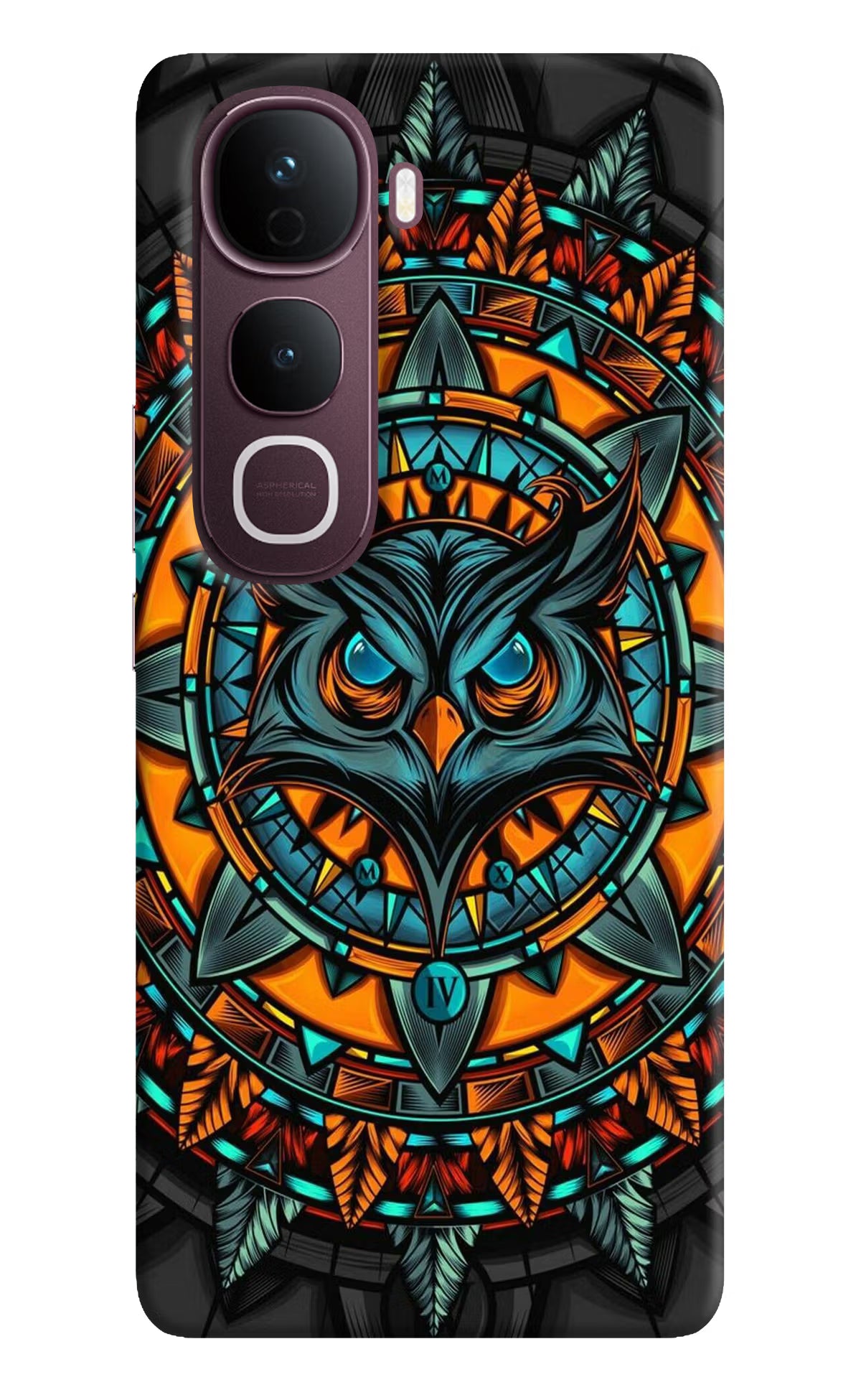 Angry Owl Art Vivo Y400 Pro 5G Back Cover - Angry Owl Art Vivo Y400 Pro 5G Back Cover Angry Owl Art Vivo Y400 Pro 5G Back Cover