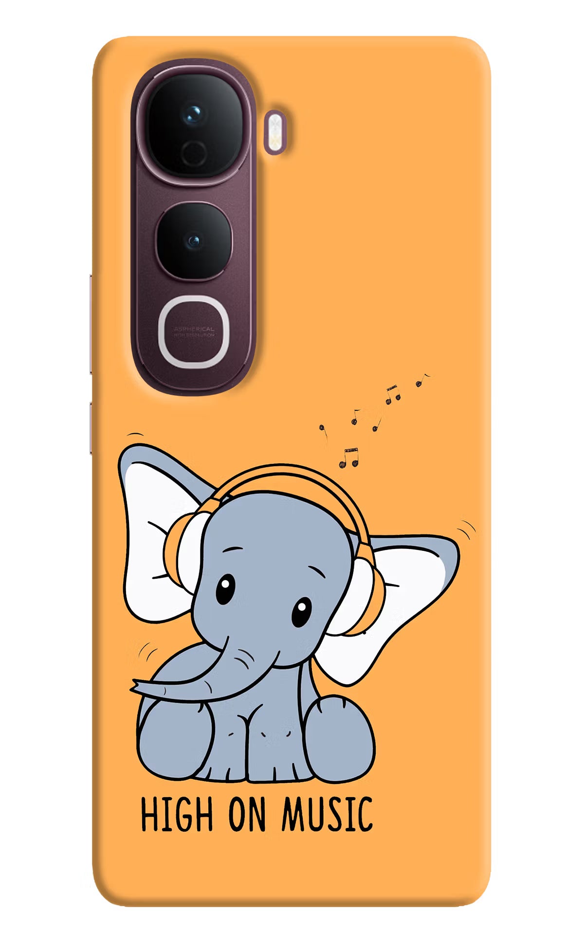 High On Music Vivo Y400 Pro 5G Back Cover - High On Music Vivo Y400 Pro 5G Back Cover High On Music Vivo Y400 Pro 5G Back Cover