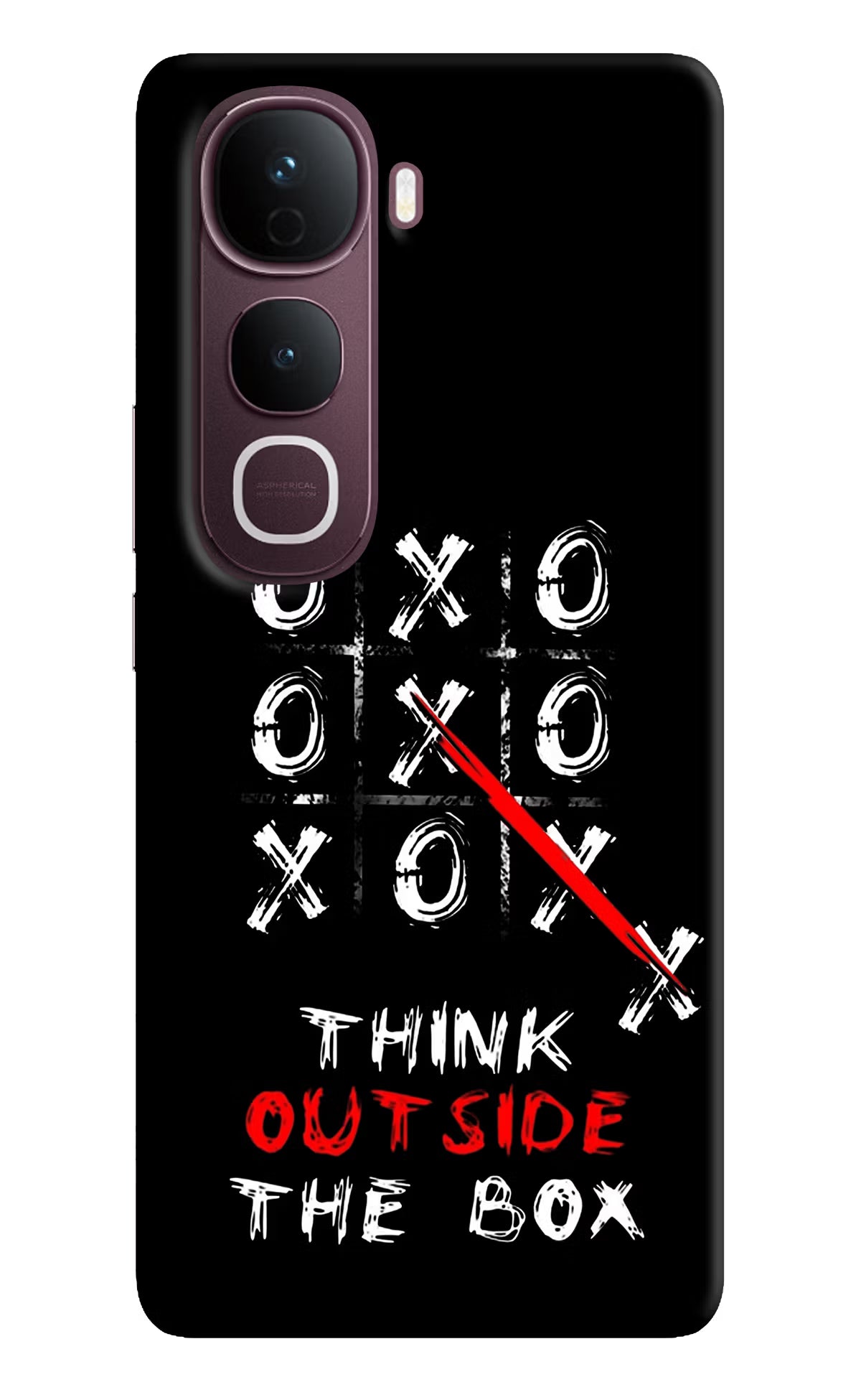 Think out of the BOX Vivo Y400 Pro 5G Back Cover - Think out of the BOX Vivo Y400 Pro 5G Back Cover Think out of the BOX Vivo Y400 Pro 5G Back Cover
