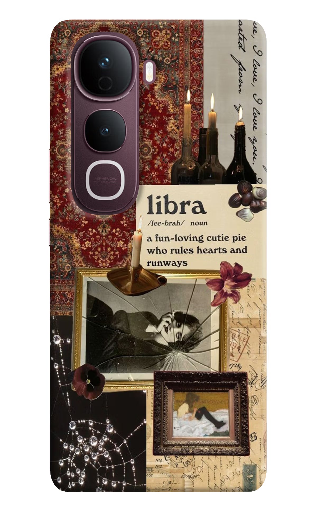 Libra Zodiac Vivo Y400 Pro 5G Back Cover - Libra Zodiac Vivo Y400 Pro 5G Back Cover Libra Zodiac Vivo Y400 Pro 5G Back Cover