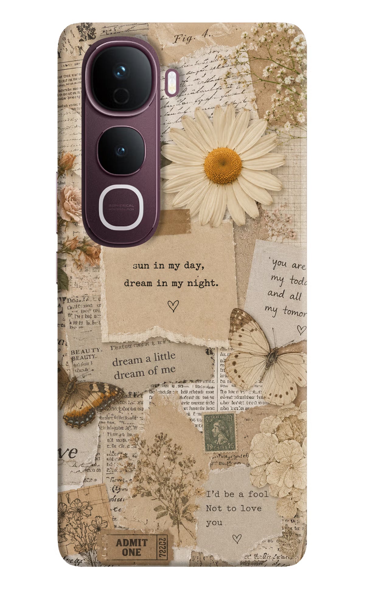 Vintage case Vivo Y400 Pro 5G Back Cover - Vintage case Vivo Y400 Pro 5G Back Cover Vintage case Vivo Y400 Pro 5G Back Cover
