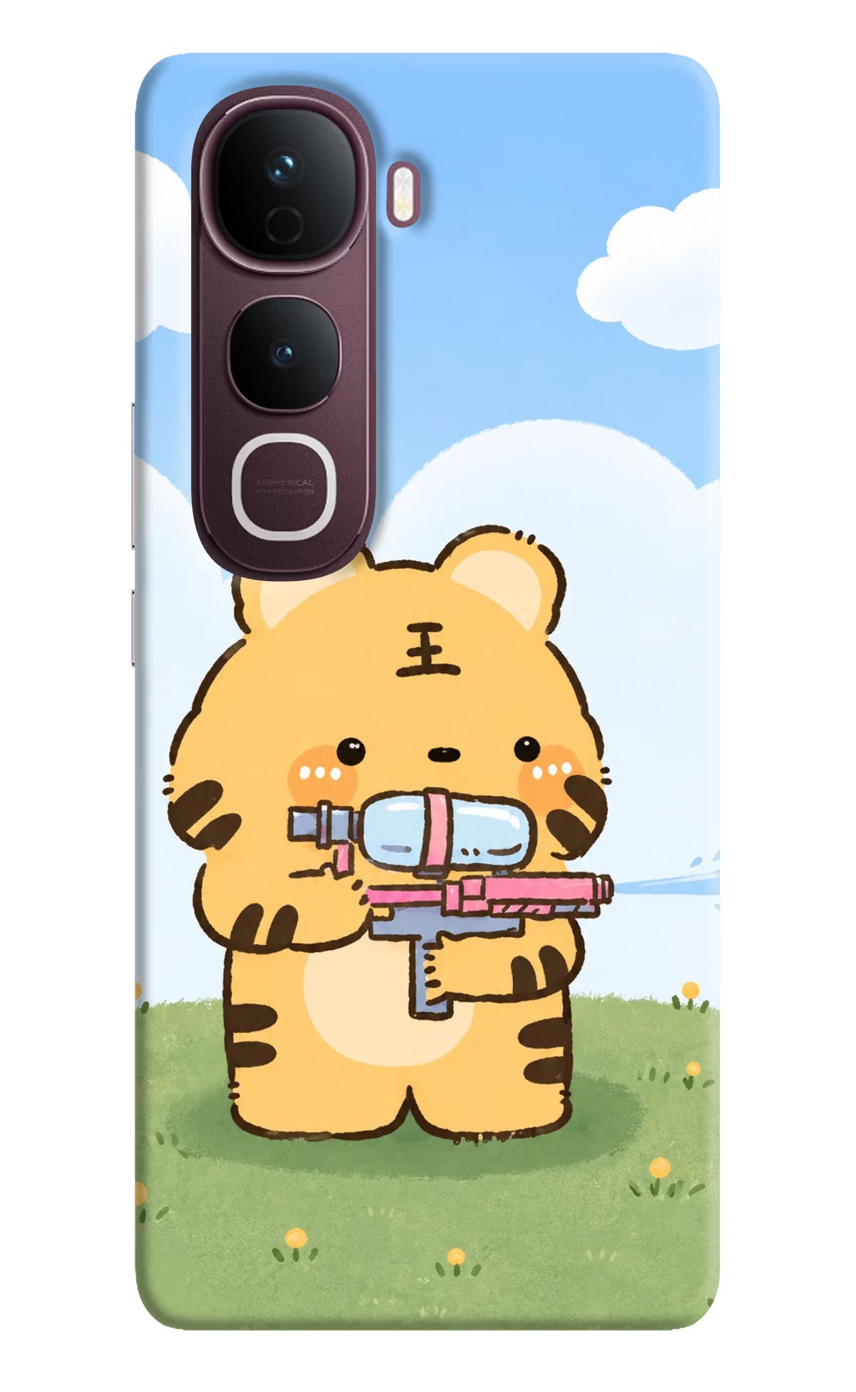 Tiger Treat Vivo Y400 Pro 5G Back Cover - Tiger Treat Vivo Y400 Pro 5G Back Cover Tiger Treat Vivo Y400 Pro 5G Back Cover