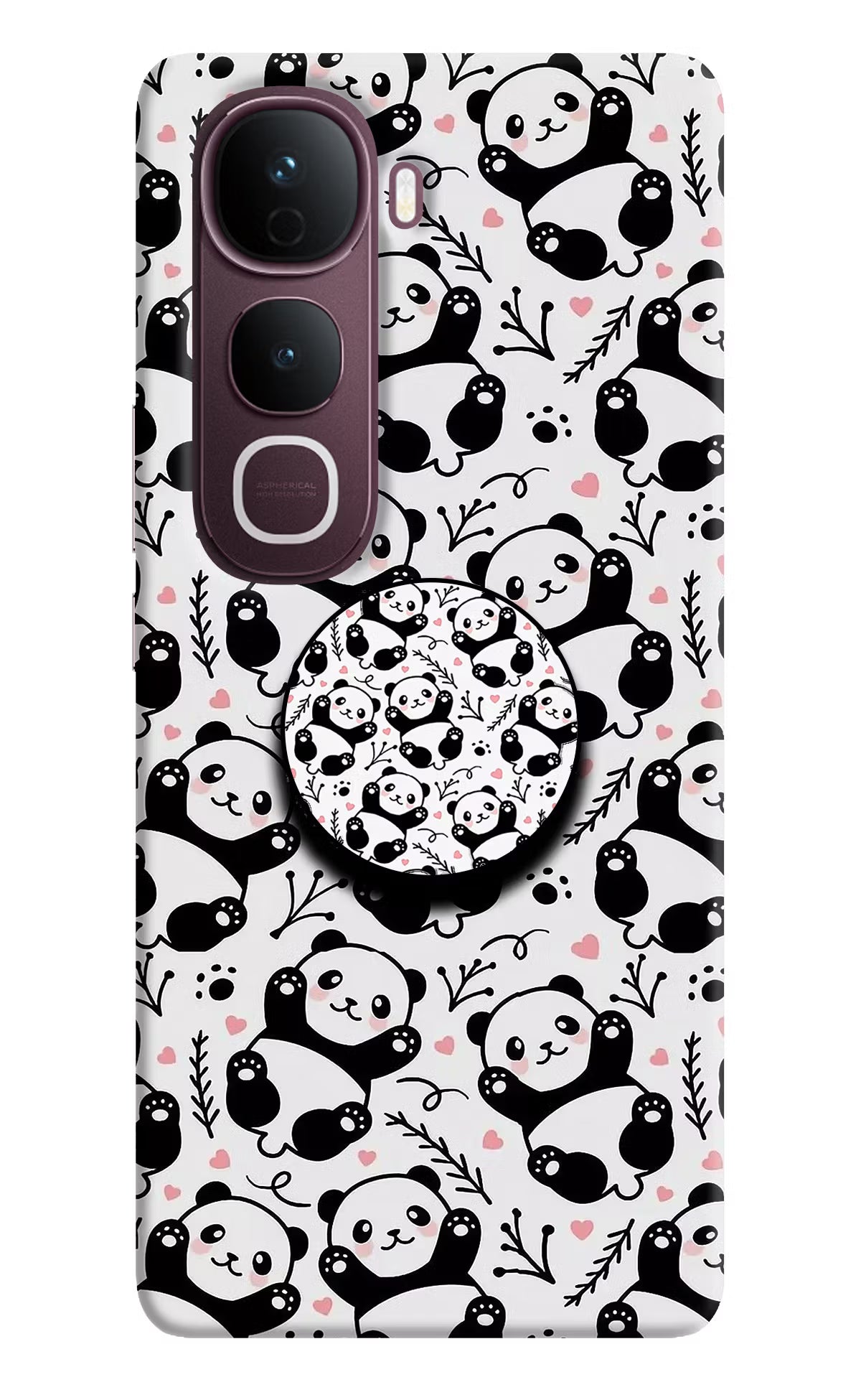 Cute Panda Vivo Y400 Pro 5G Pop Case - Cute Panda Vivo Y400 Pro 5G Pop Case Cute Panda Vivo Y400 Pro 5G Pop Case