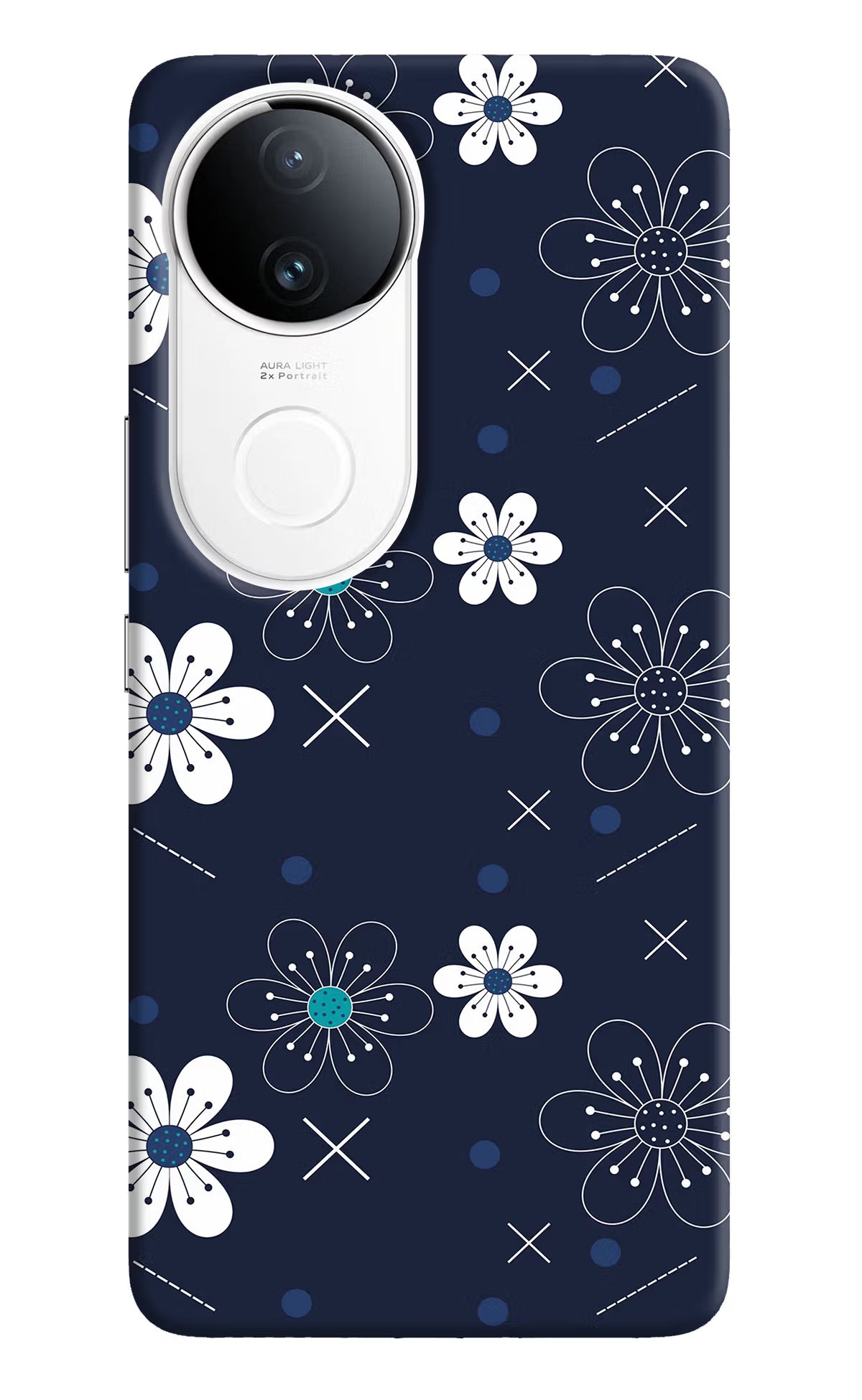Flowers iQOO Z10R 5G Back Cover - Flowers iQOO Z10R 5G Hard Case Back Cover by Casekaro Flowers iQOO Z10R 5G Hard Case Back Cover by Casekaro