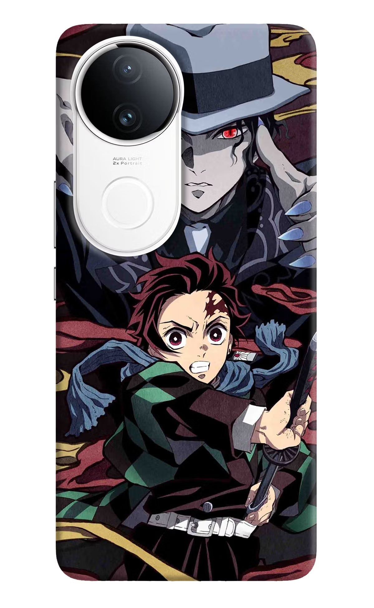 Demon Slayer iQOO Z10R 5G Back Cover - Demon Slayer iQOO Z10R 5G Hard Case Back Cover by Casekaro Demon Slayer iQOO Z10R 5G Hard Case Back Cover by Casekaro