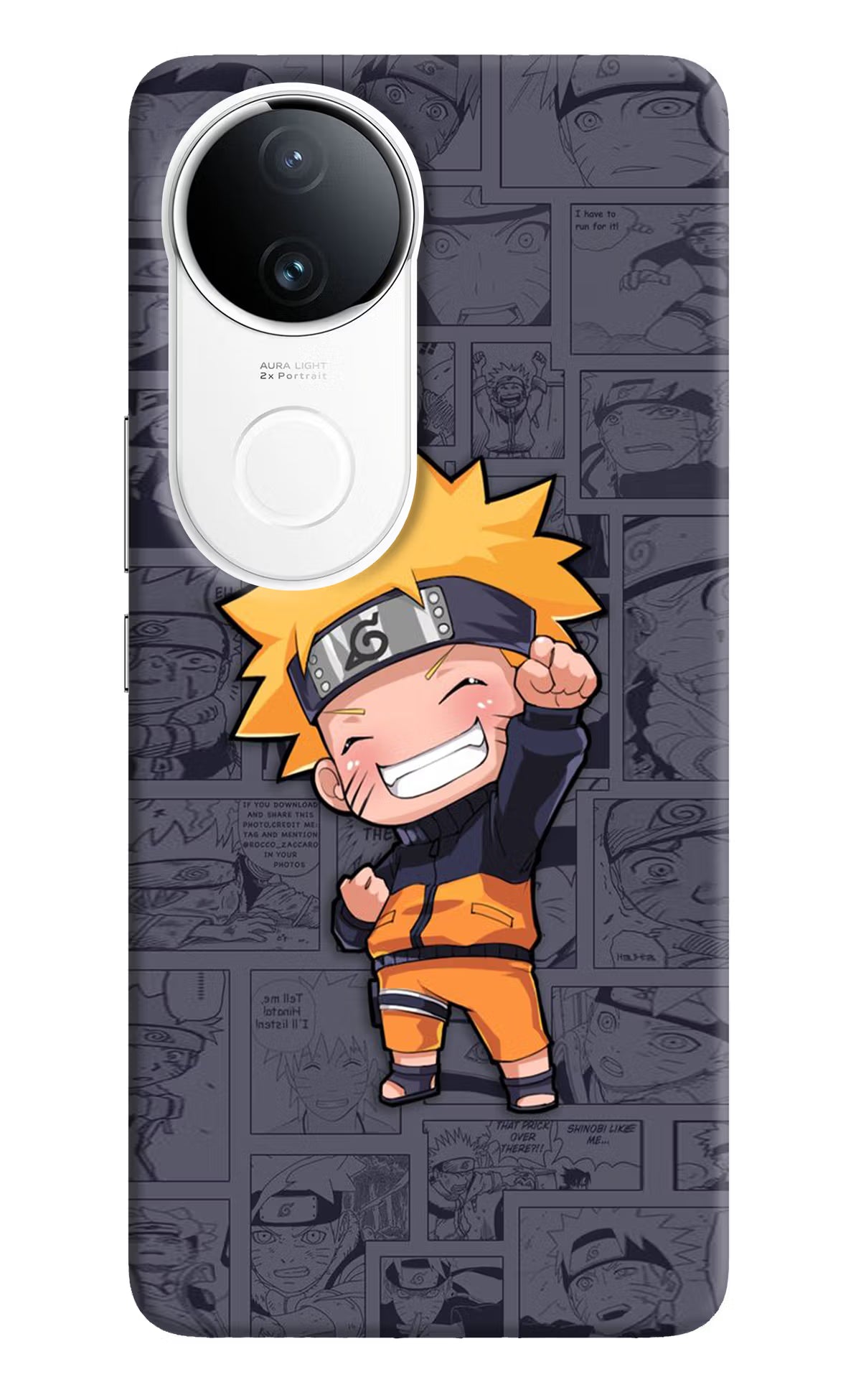 Chota Naruto iQOO Z10R 5G Back Cover - Chota Naruto iQOO Z10R 5G Back Cover Chota Naruto iQOO Z10R 5G Back Cover