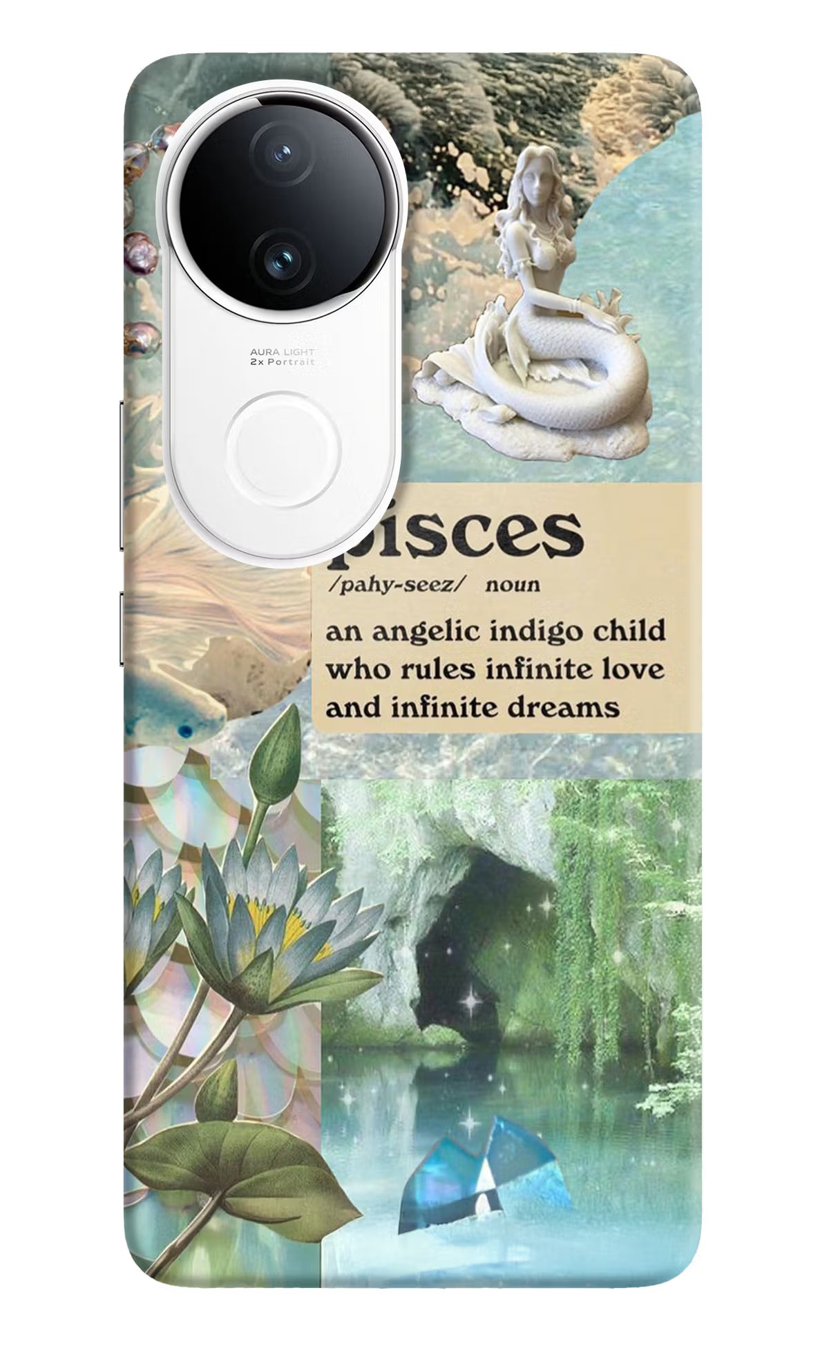Pisces Zodiac iQOO Z10R 5G Back Cover - Pisces Zodiac iQOO Z10R 5G Hard Case Back Cover by Casekaro Pisces Zodiac iQOO Z10R 5G Hard Case Back Cover by Casekaro