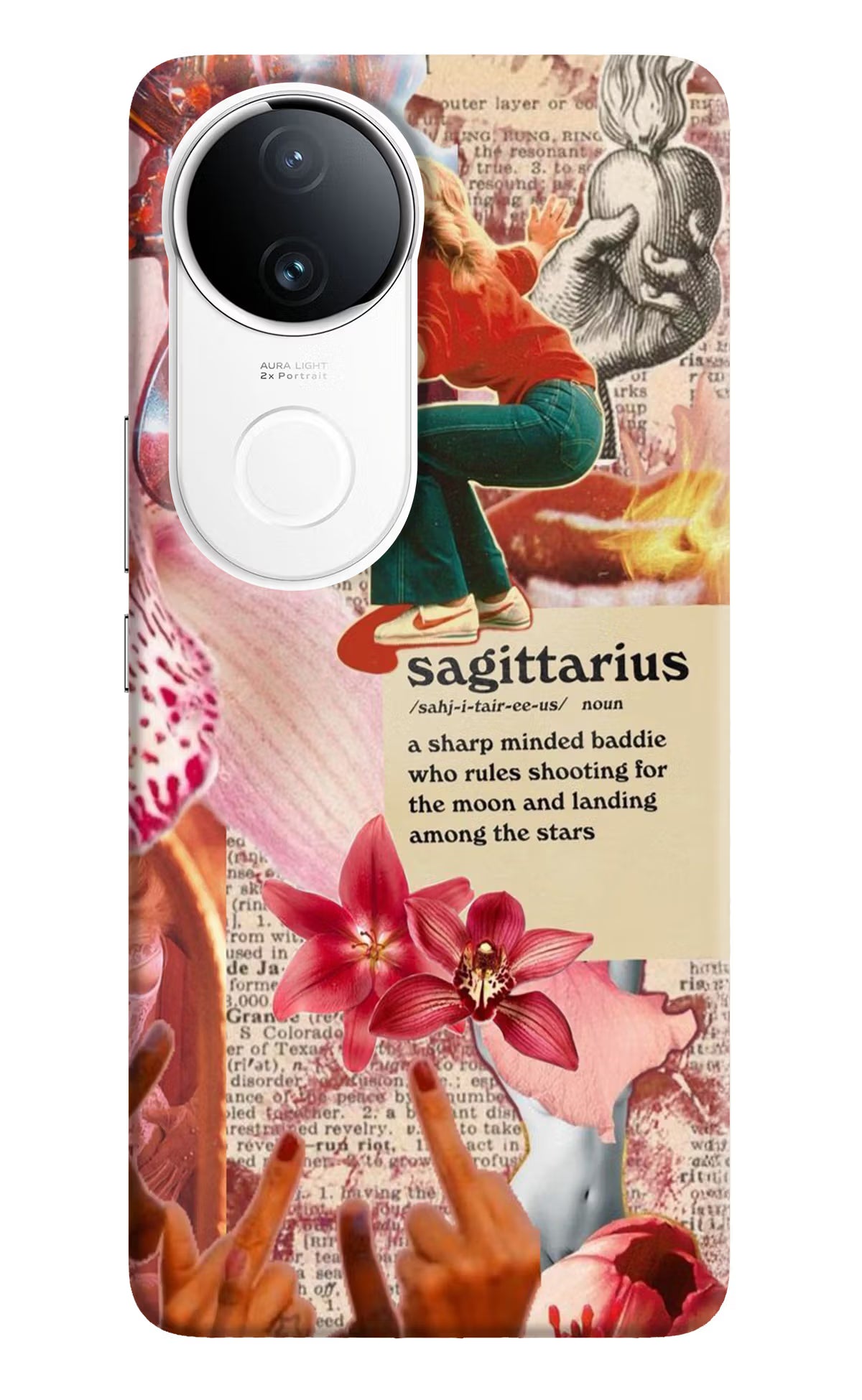 Sagittarius Zodiac iQOO Z10R 5G Back Cover - Sagittarius Zodiac iQOO Z10R 5G Hard Case Back Cover by Casekaro Sagittarius Zodiac iQOO Z10R 5G Hard Case Back Cover by Casekaro