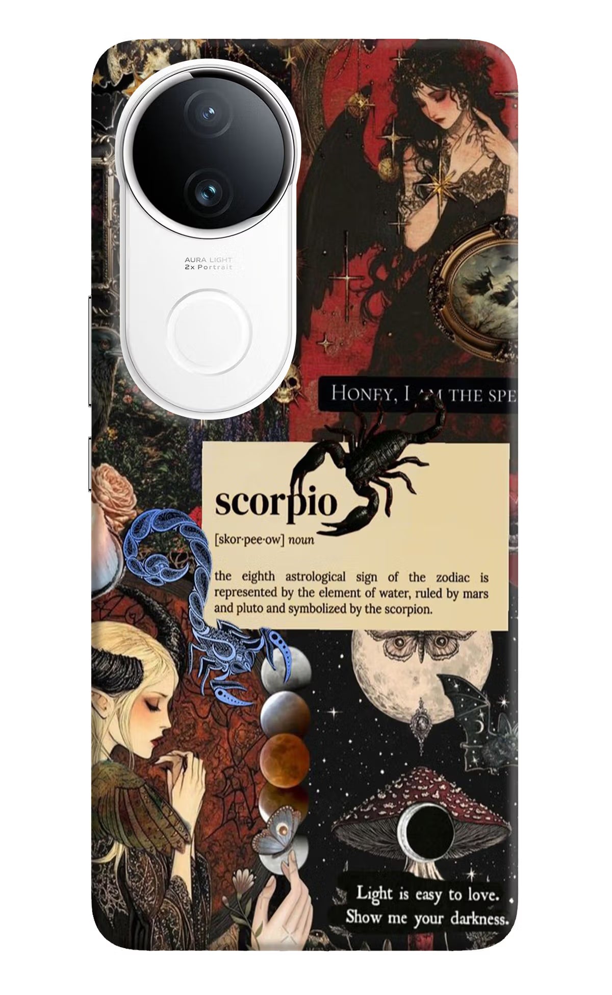 Scorpio Zodiac iQOO Z10R 5G Back Cover - Scorpio Zodiac iQOO Z10R 5G Hard Case Back Cover by Casekaro Scorpio Zodiac iQOO Z10R 5G Hard Case Back Cover by Casekaro