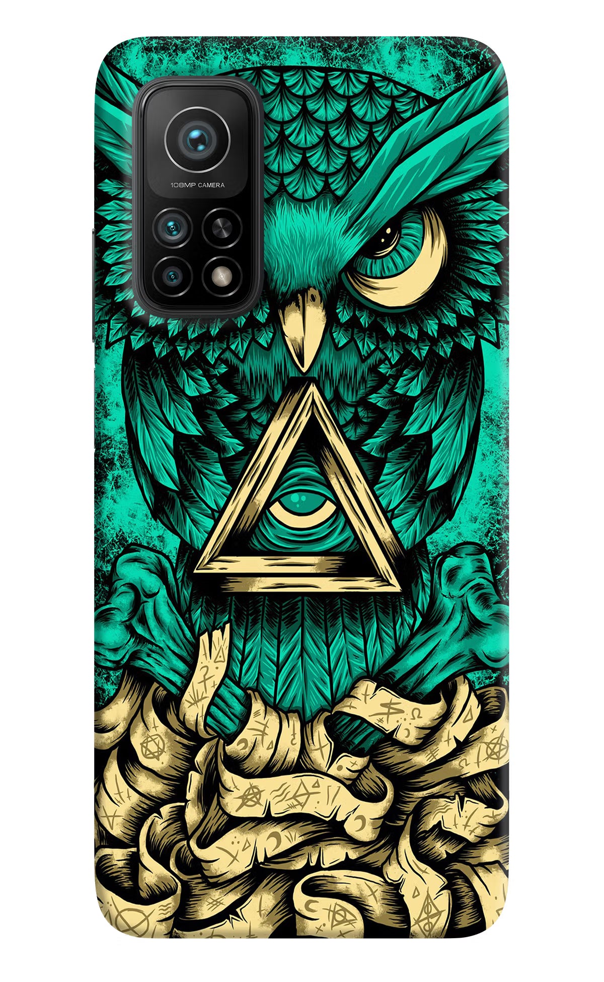 Green Owl Mi 10T Pro Back Cover - Green Owl Mi 10T Pro Back Cover Green Owl Mi 10T Pro Back Cover