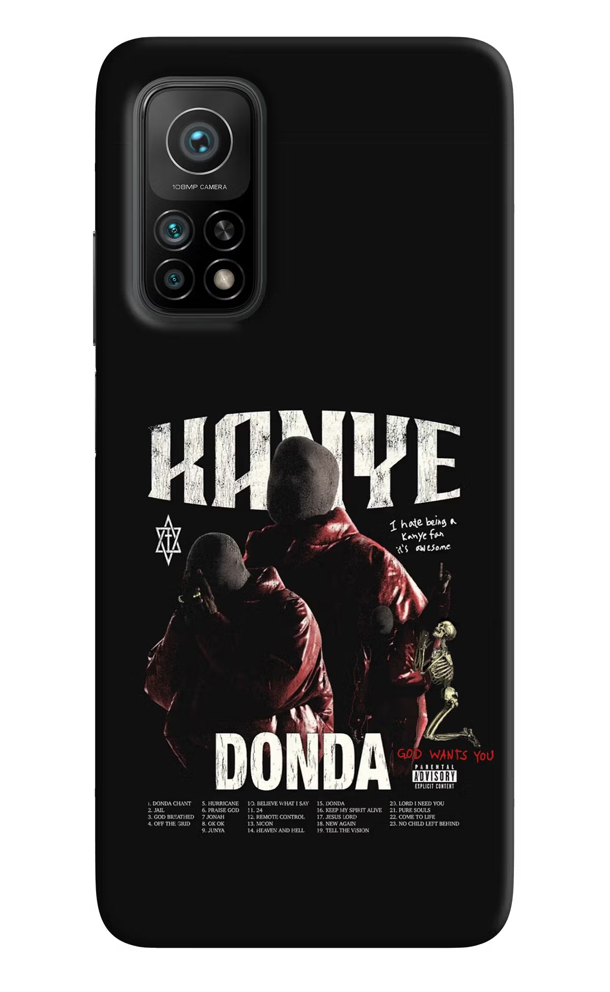 Donda Kanye West Mi 10T Pro Back Cover - Donda Kanye West Mi 10T Pro Back Cover Donda Kanye West Mi 10T Pro Back Cover