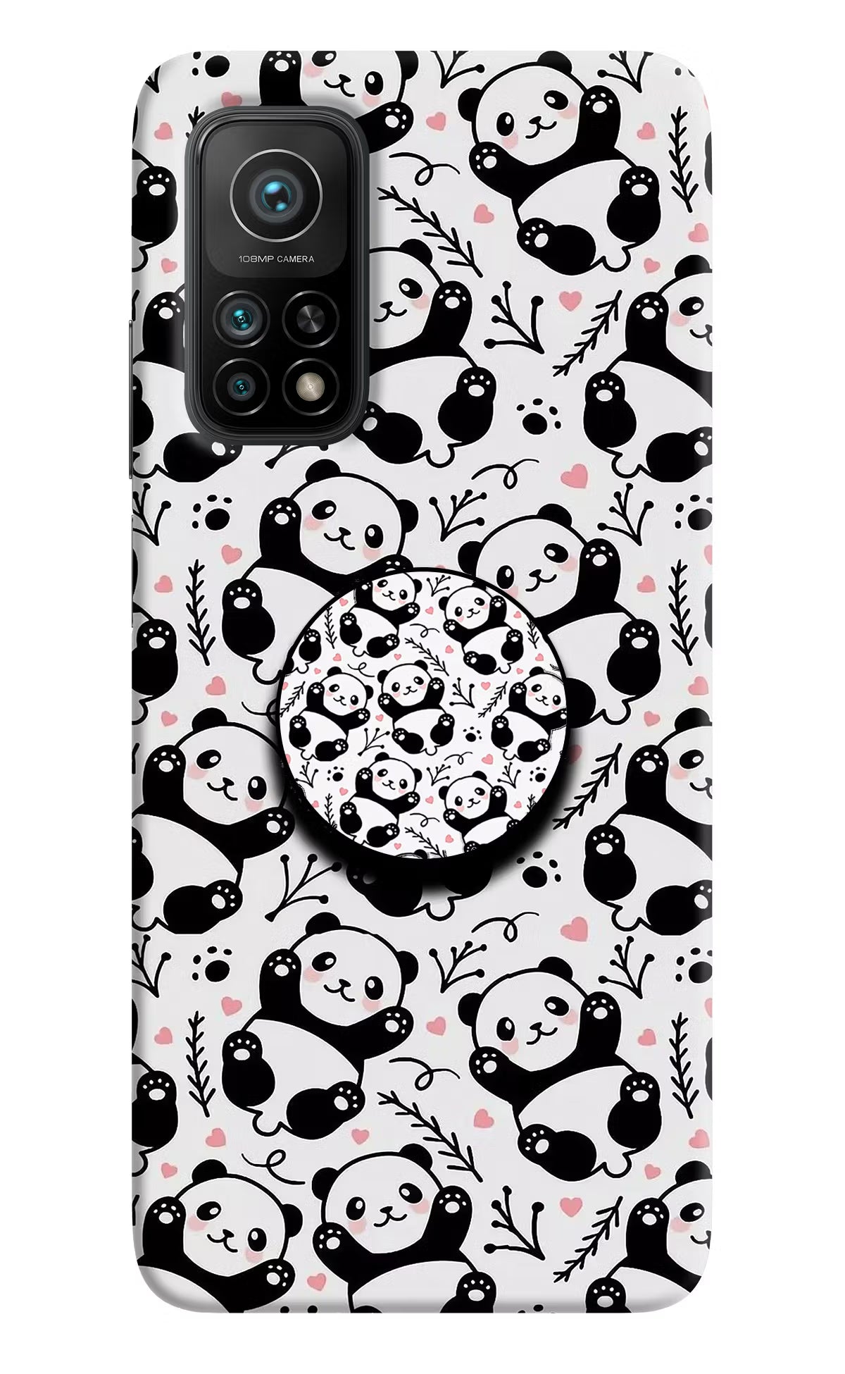 Cute Panda Mi 10T Pro Pop Case - Cute Panda Mi 10T Pro Pop Case Cute Panda Mi 10T Pro Pop Case