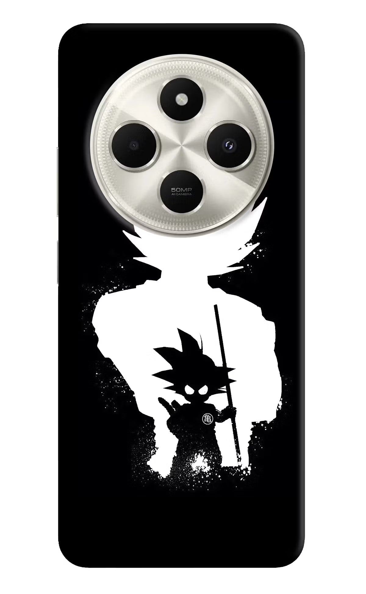 Goku Shadow Poco C75 5G Back Cover - Goku Shadow Poco C75 5G Hard Case Back Cover by Casekaro Goku Shadow Poco C75 5G Hard Case Back Cover by Casekaro