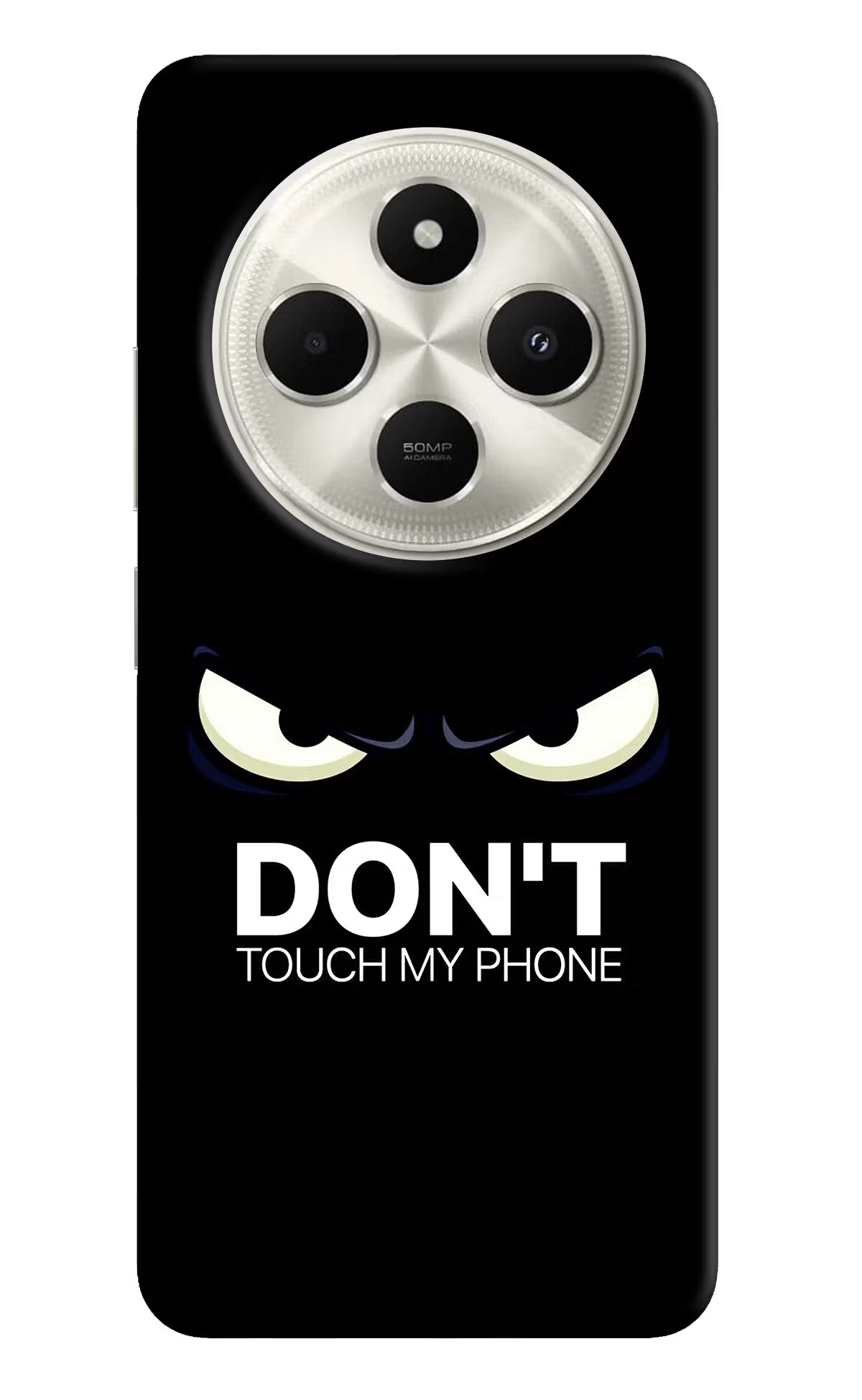 Don'T Touch My Phone Poco C75 5G Back Cover - Don'T Touch My Phone Poco C75 5G Hard Case Back Cover by Casekaro Don'T Touch My Phone Poco C75 5G Hard Case Back Cover by Casekaro