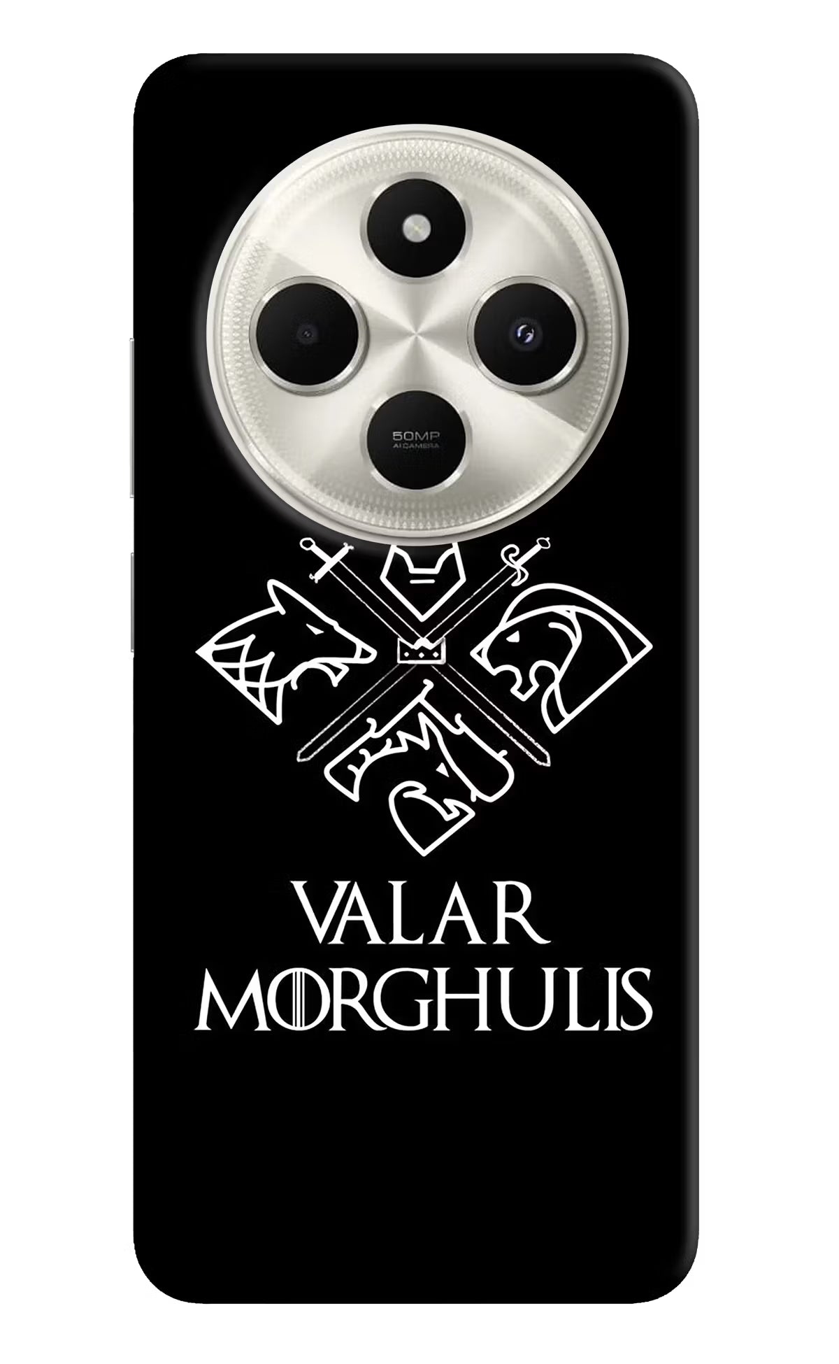 Valar Morghulis | Game Of Thrones Poco C75 5G Back Cover - Valar Morghulis | Game Of Thrones Poco C75 5G Hard Case Back Cover by Casekaro Valar Morghulis | Game Of Thrones Poco C75 5G Hard Case Back Cover by Casekaro