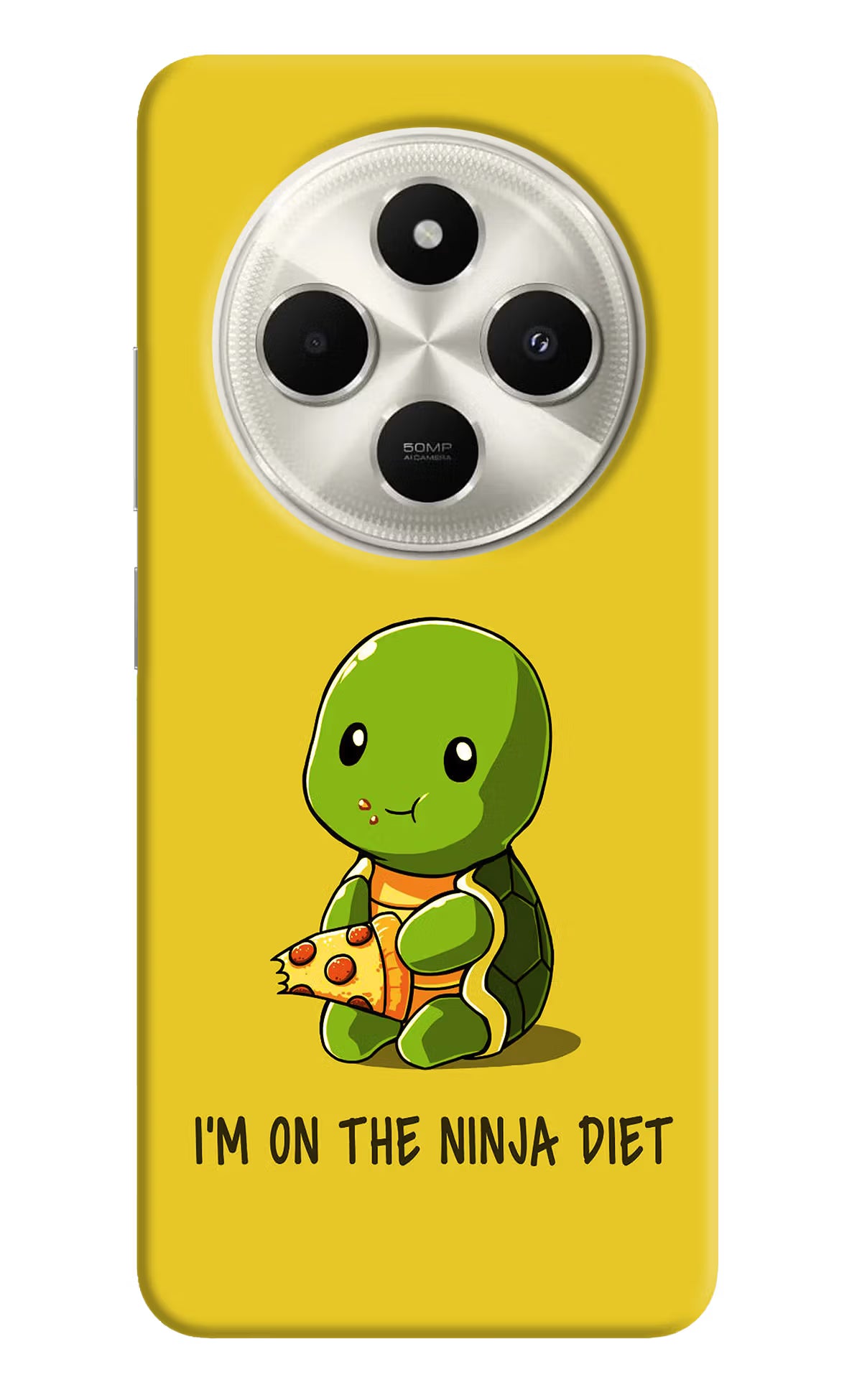 I'm on Ninja Diet Poco C75 5G Back Cover - I'm on Ninja Diet Poco C75 5G Hard Case Back Cover by Casekaro I'm on Ninja Diet Poco C75 5G Hard Case Back Cover by Casekaro