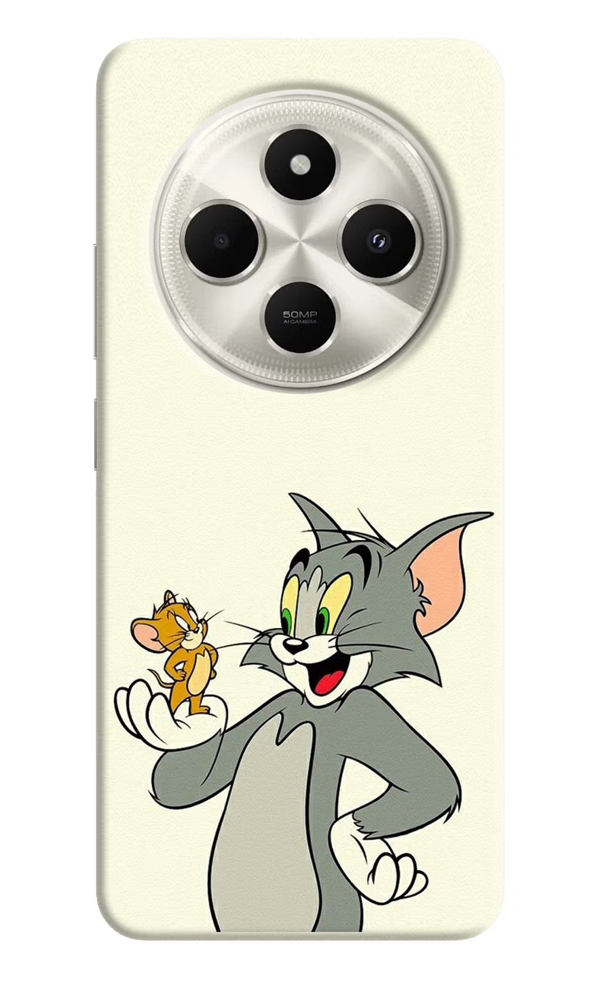 Tom & Jerry Poco C75 5G Back Cover - Tom & Jerry Poco C75 5G Hard Case Back Cover by Casekaro Tom & Jerry Poco C75 5G Hard Case Back Cover by Casekaro