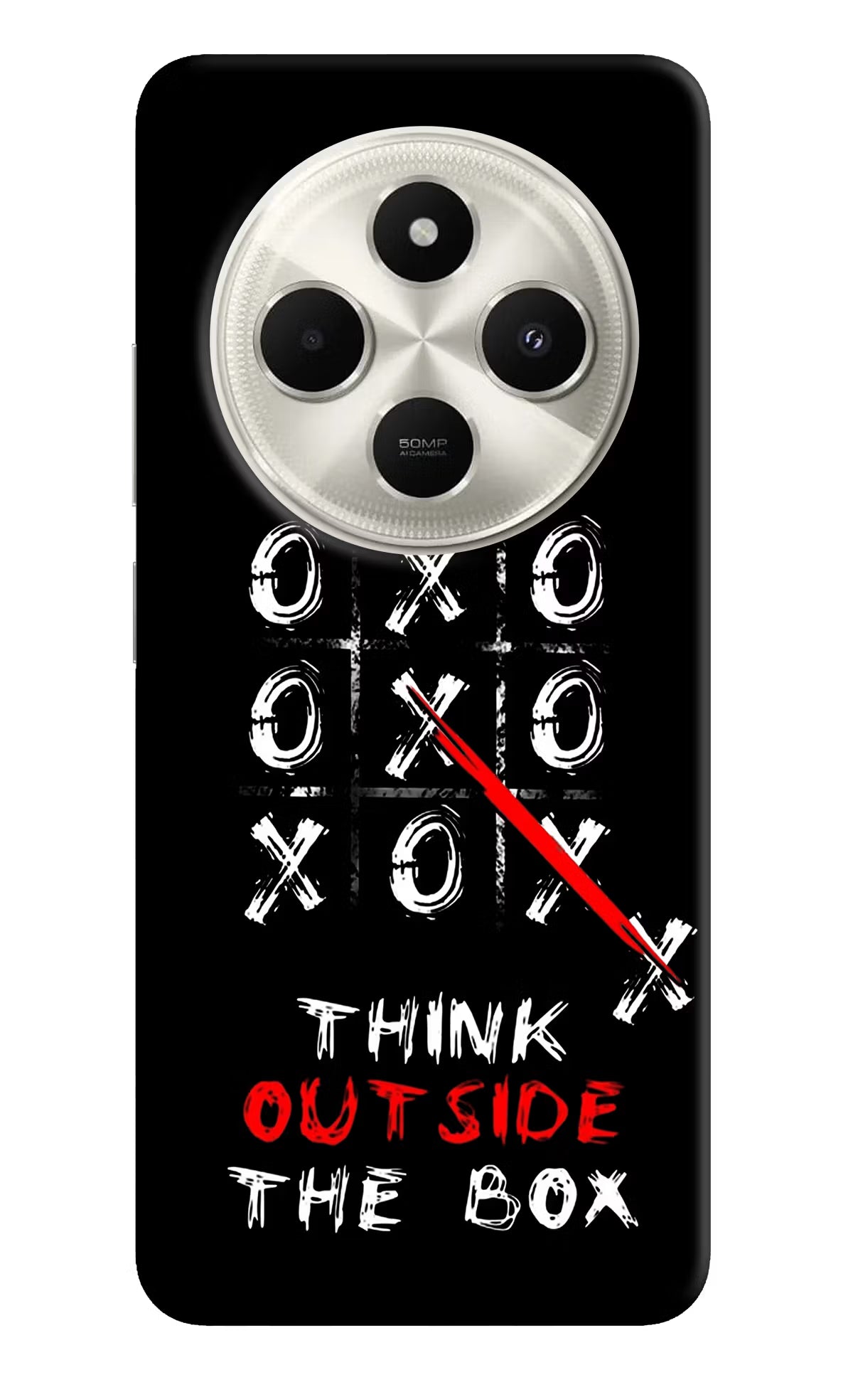 Think out of the BOX Poco C75 5G Back Cover - Think out of the BOX Poco C75 5G Hard Case Back Cover by Casekaro Think out of the BOX Poco C75 5G Hard Case Back Cover by Casekaro