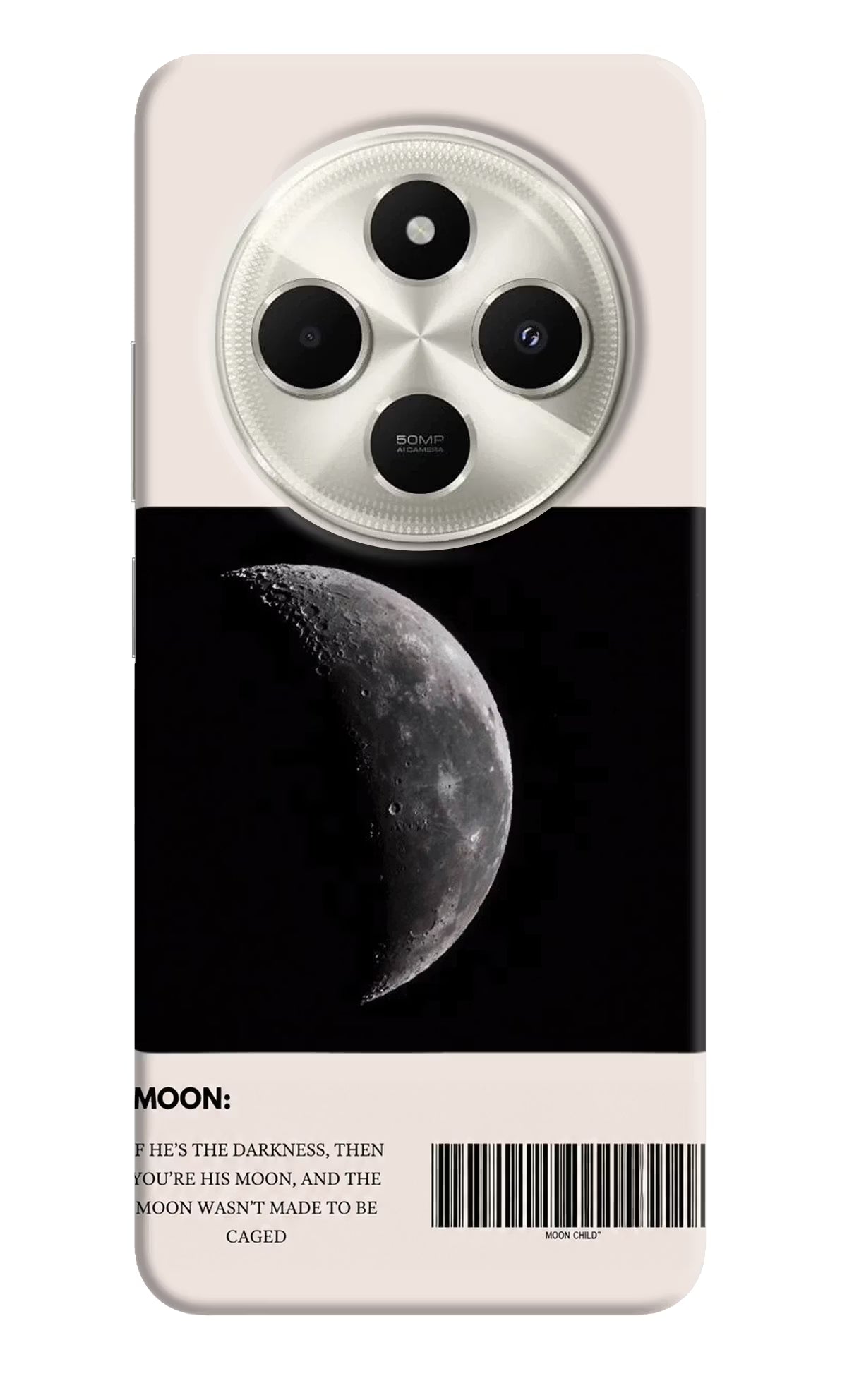 Moon Phase Poco C75 5G Back Cover - Moon Phase Poco C75 5G Back Cover Moon Phase Poco C75 5G Back Cover