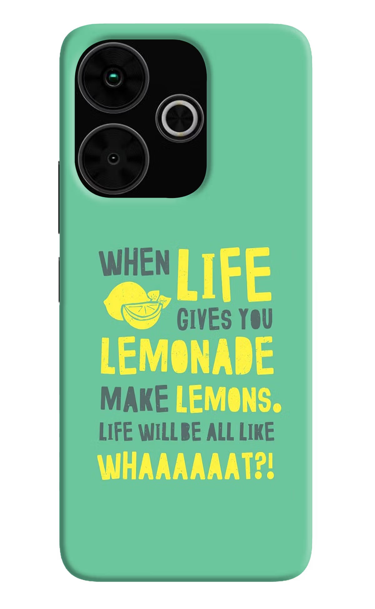 Quote Poco M6 Plus 5G Back Cover - Quote Poco M6 Plus 5G Back Cover Quote Poco M6 Plus 5G Back Cover