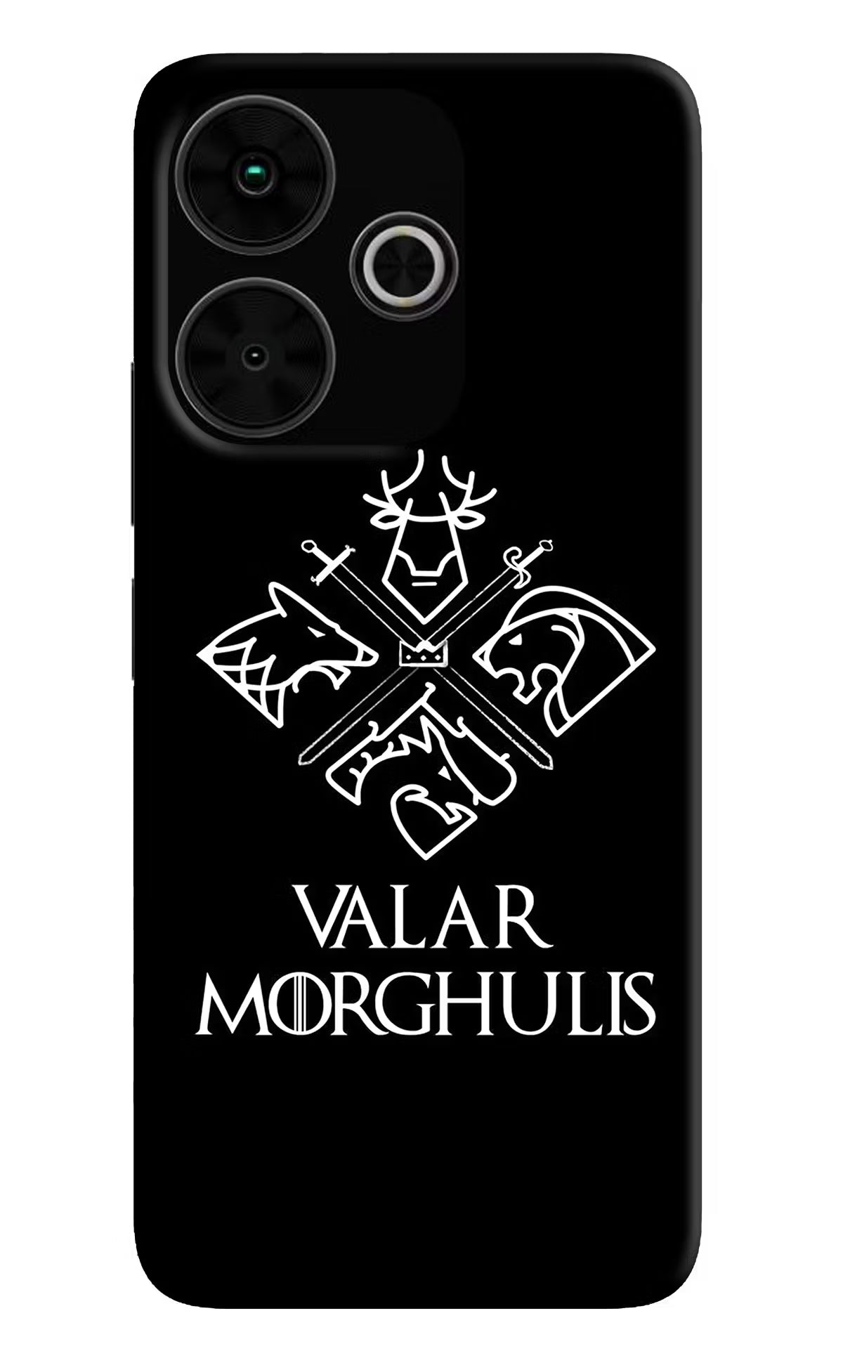 Valar Morghulis | Game Of Thrones Poco M6 Plus 5G Back Cover - Valar Morghulis | Game Of Thrones Poco M6 Plus 5G Back Cover Valar Morghulis | Game Of Thrones Poco M6 Plus 5G Back Cover