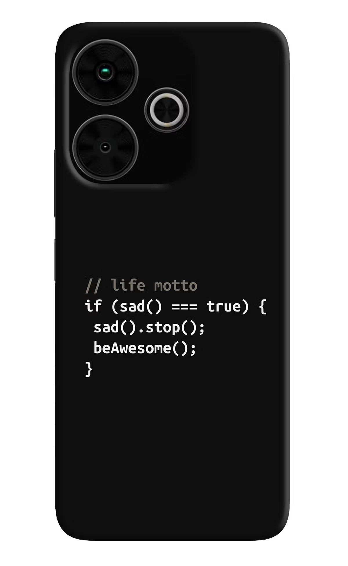 Life Motto Code Poco M6 Plus 5G Back Cover - Life Motto Code Poco M6 Plus 5G Back Cover Life Motto Code Poco M6 Plus 5G Back Cover