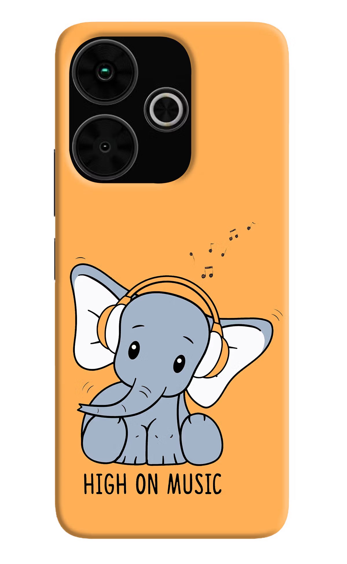 High On Music Poco M6 Plus 5G Back Cover - High On Music Poco M6 Plus 5G Back Cover High On Music Poco M6 Plus 5G Back Cover