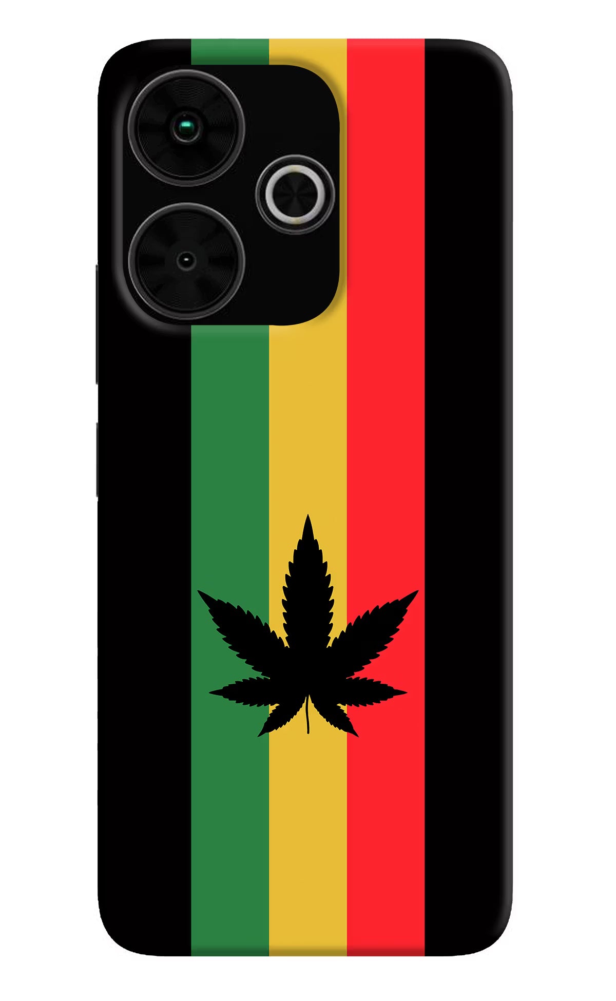 Weed Flag Poco M6 Plus 5G Back Cover - Weed Flag Poco M6 Plus 5G Back Cover Weed Flag Poco M6 Plus 5G Back Cover
