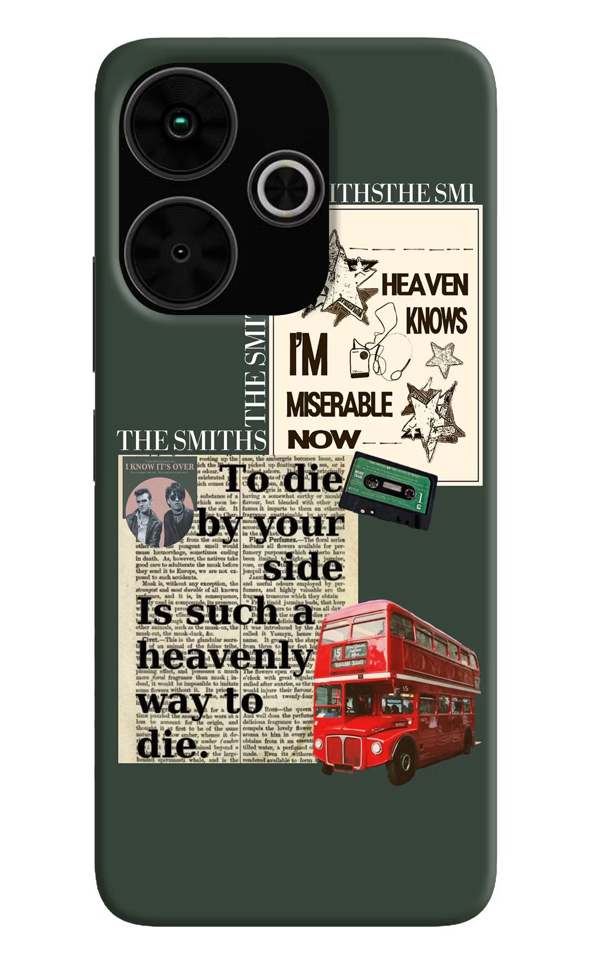 The Smiths Poco M6 Plus 5G Back Cover - The Smiths Poco M6 Plus 5G Back Cover The Smiths Poco M6 Plus 5G Back Cover