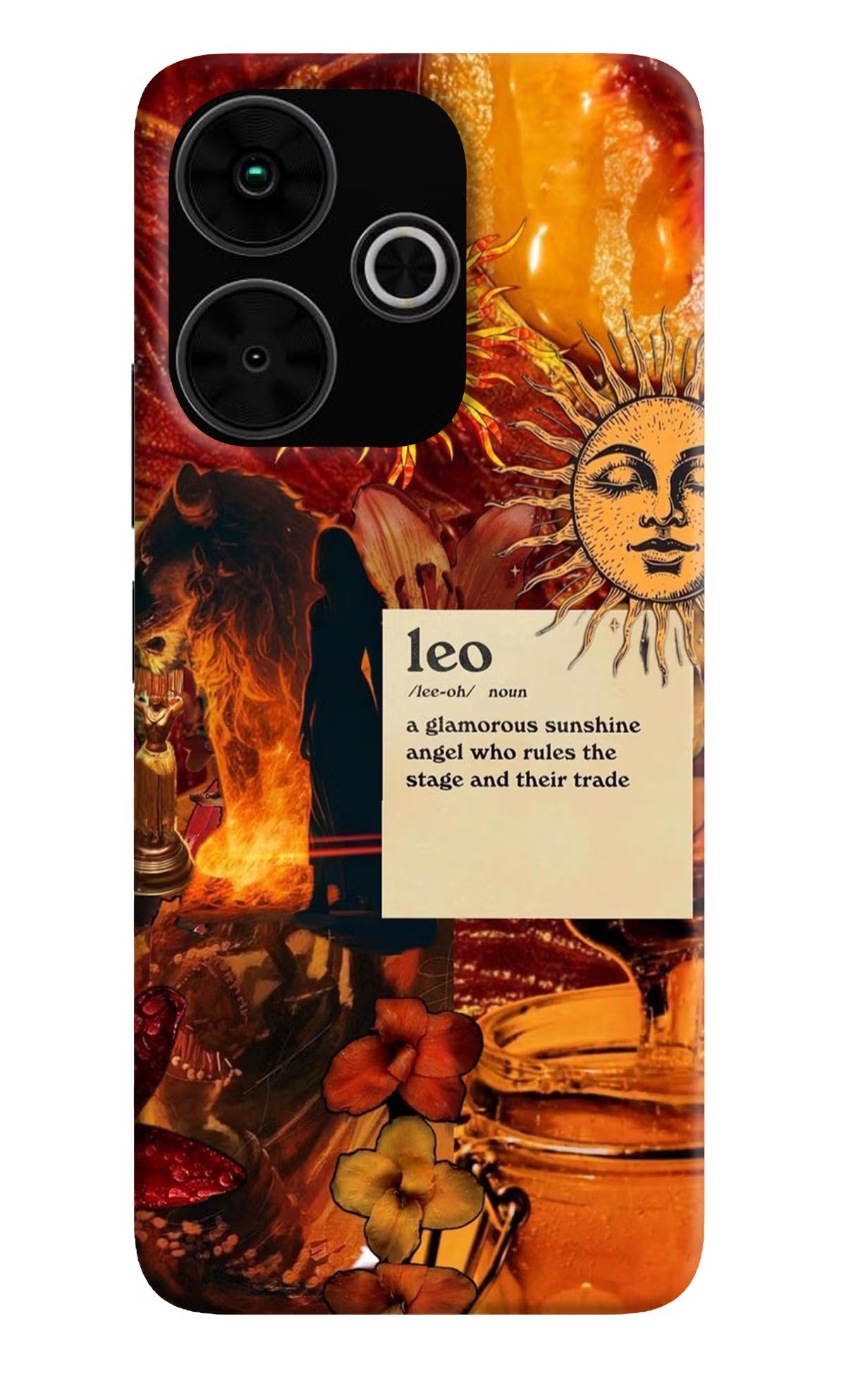 Leo Zodiac Poco M6 Plus 5G Back Cover - Leo Zodiac Poco M6 Plus 5G Back Cover Leo Zodiac Poco M6 Plus 5G Back Cover