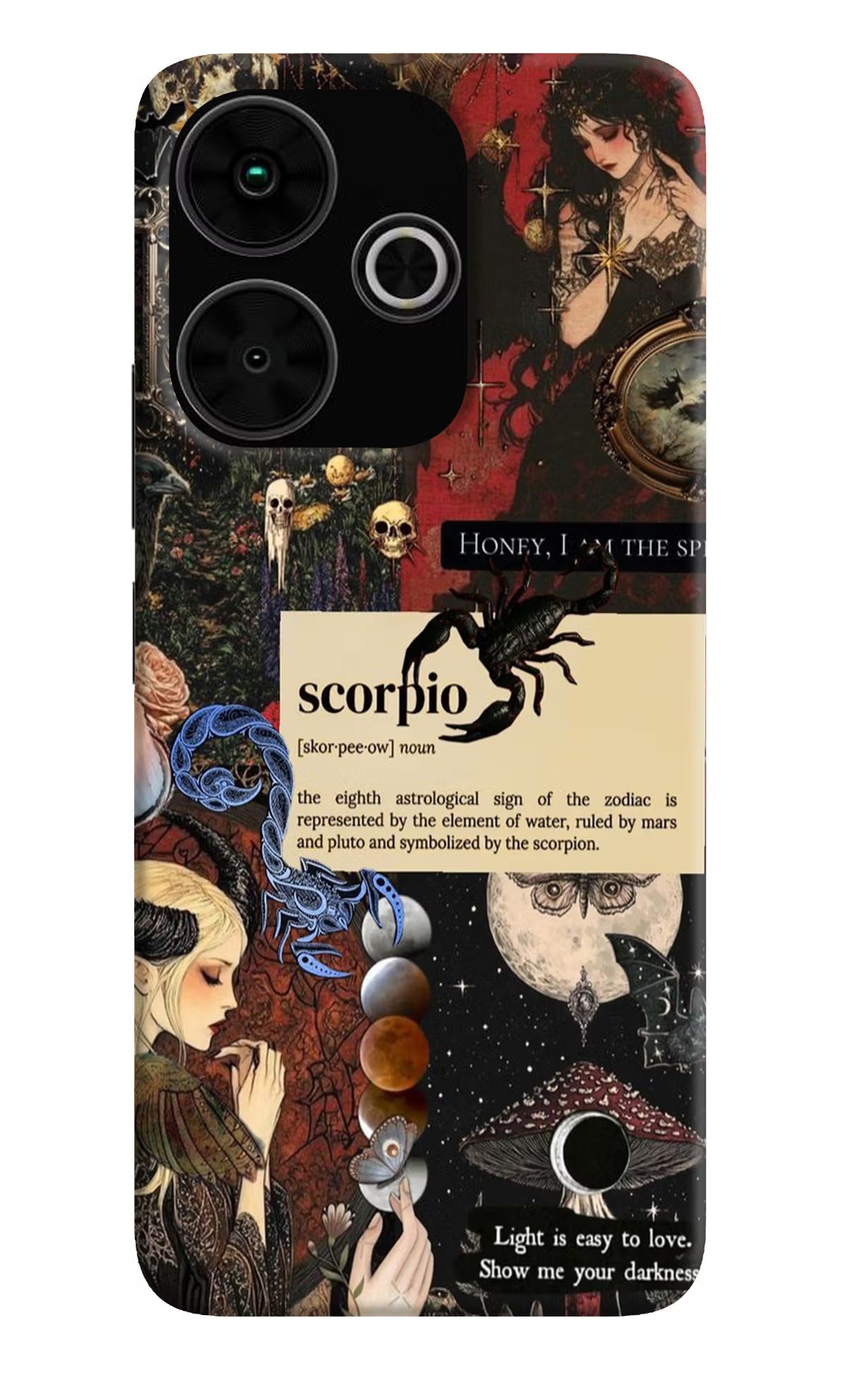 Scorpio Zodiac Poco M6 Plus 5G Back Cover - Scorpio Zodiac Poco M6 Plus 5G Back Cover Scorpio Zodiac Poco M6 Plus 5G Back Cover