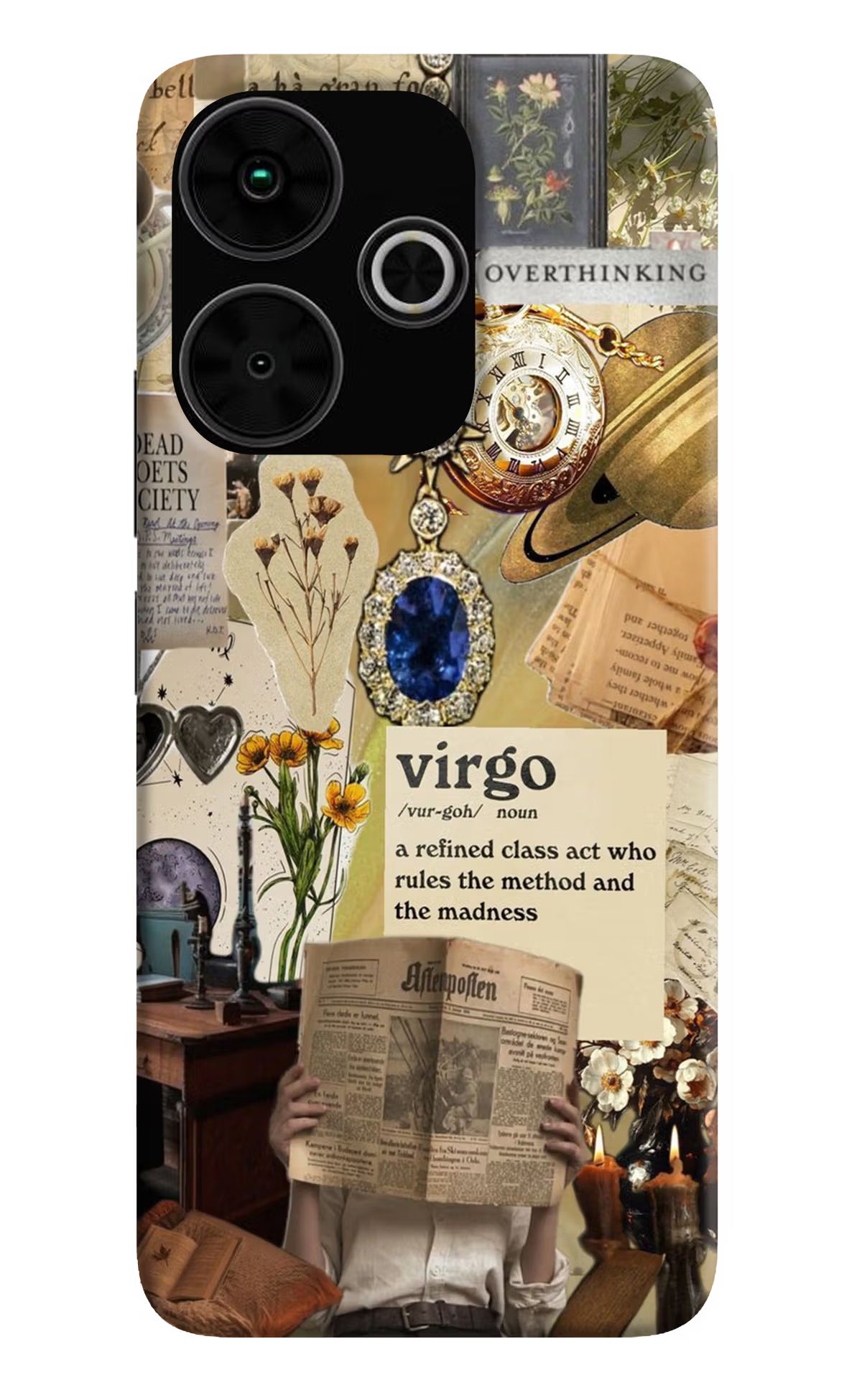 Virgo Zodiac Poco M6 Plus 5G Back Cover - Virgo Zodiac Poco M6 Plus 5G Back Cover Virgo Zodiac Poco M6 Plus 5G Back Cover