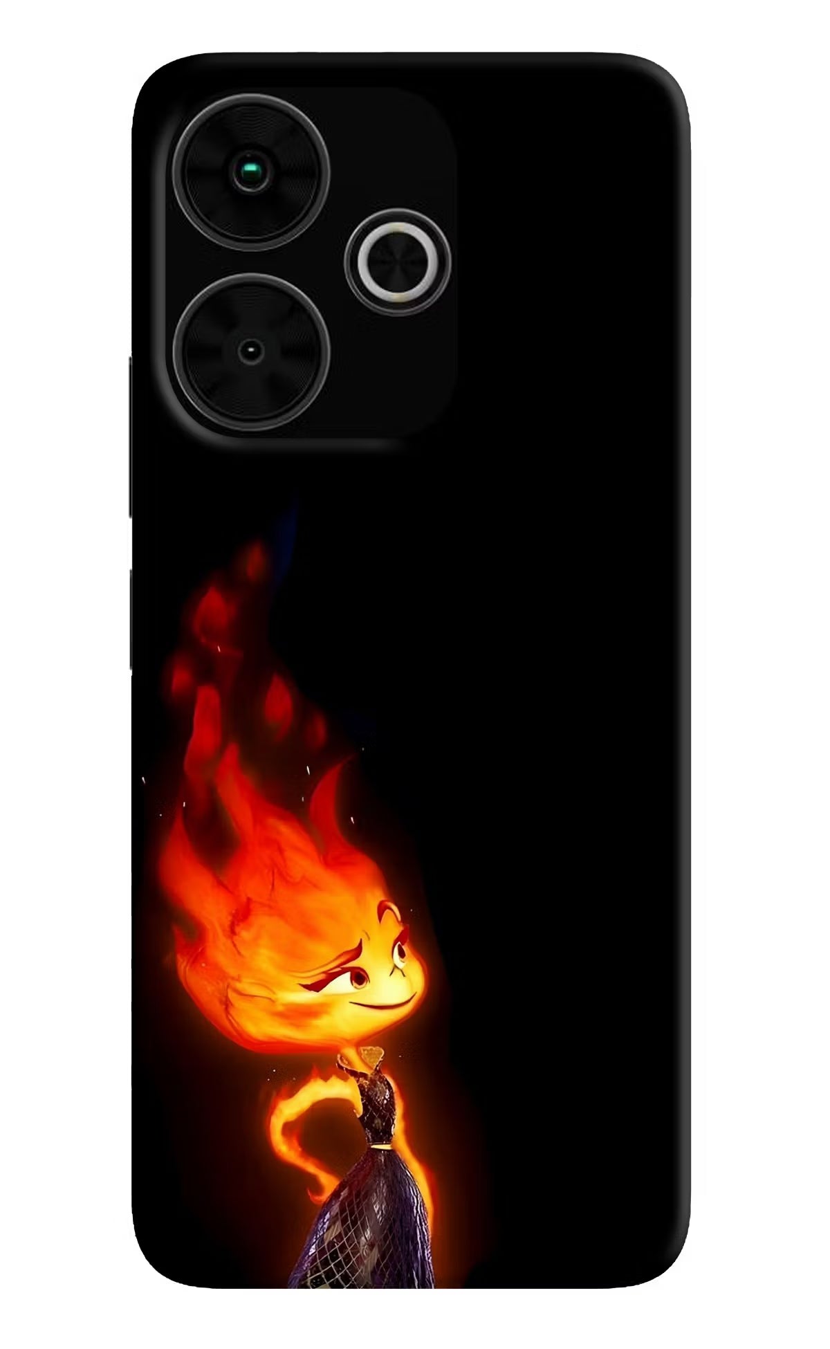 Ember Flame Poco M6 Plus 5G Back Cover - Ember Flame Poco M6 Plus 5G Back Cover Ember Flame Poco M6 Plus 5G Back Cover
