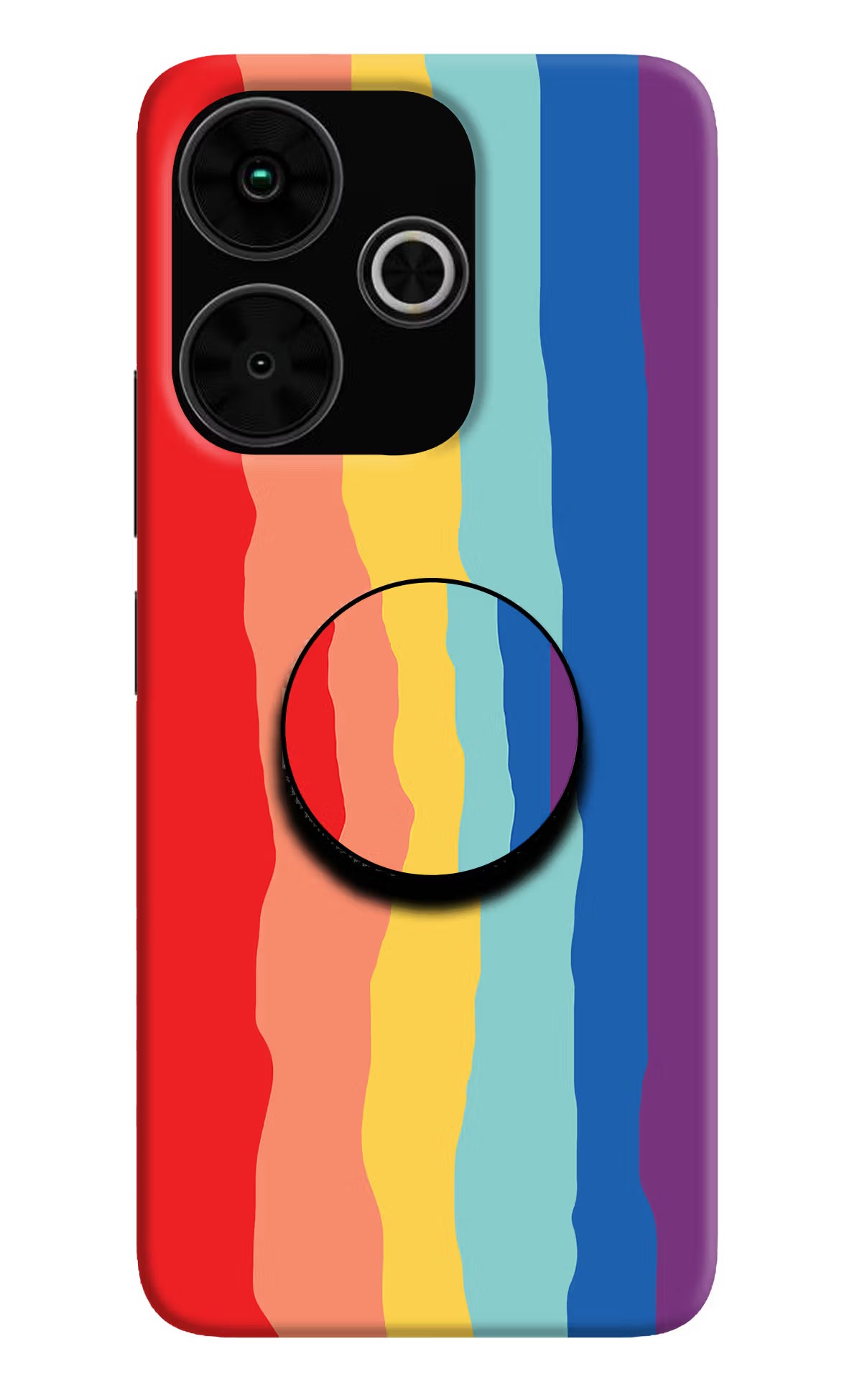 Rainbow Poco M6 Plus 5G Pop Case - Rainbow Poco M6 Plus 5G Pop Case Rainbow Poco M6 Plus 5G Pop Case