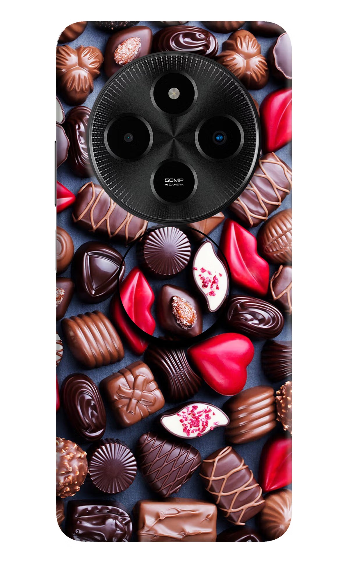 Chocolates Poco M7 5G Pop Case - Chocolates Poco M7 5G Pop Case Chocolates Poco M7 5G Pop Case